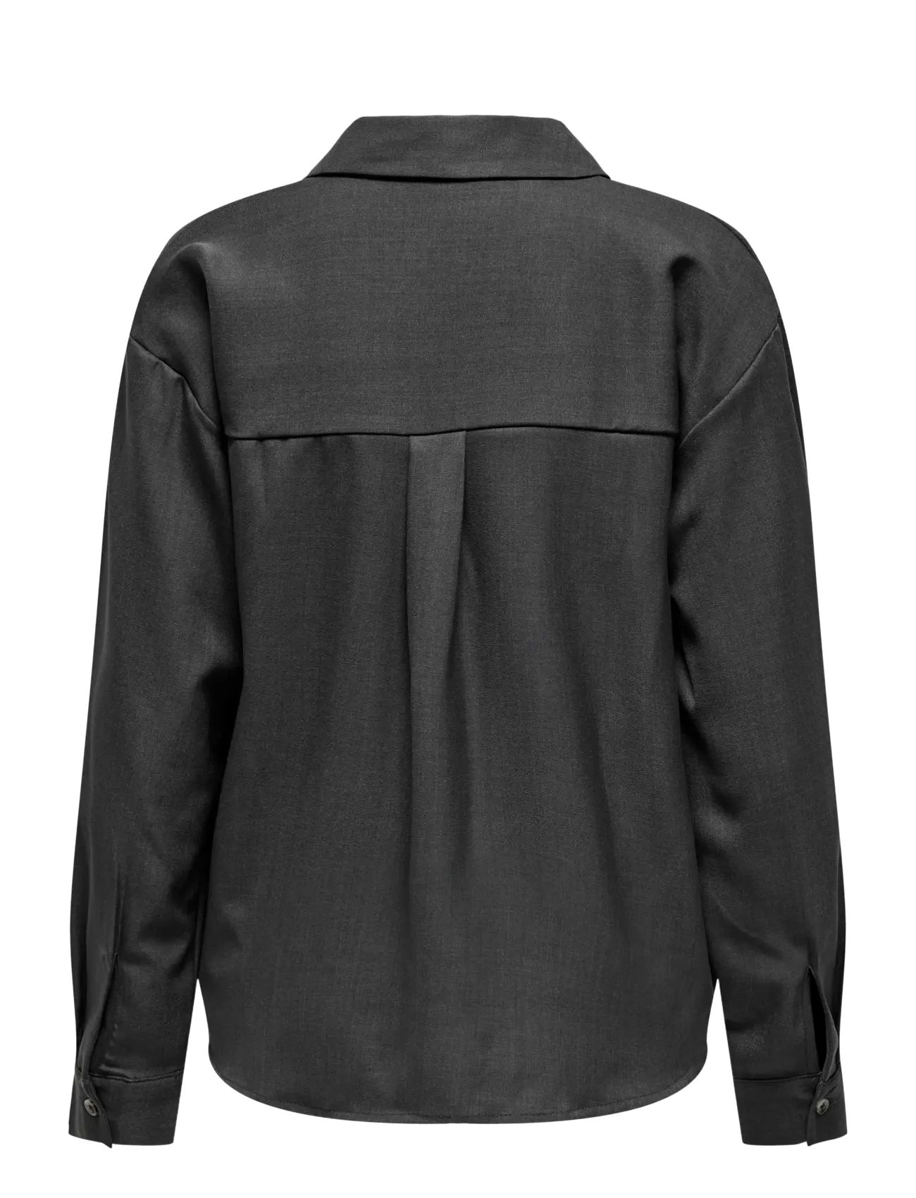 JDY - JDYNINA L/S SHIRT WVN NOOS - pikkade varrukatega särgid - dark grey melange - 2