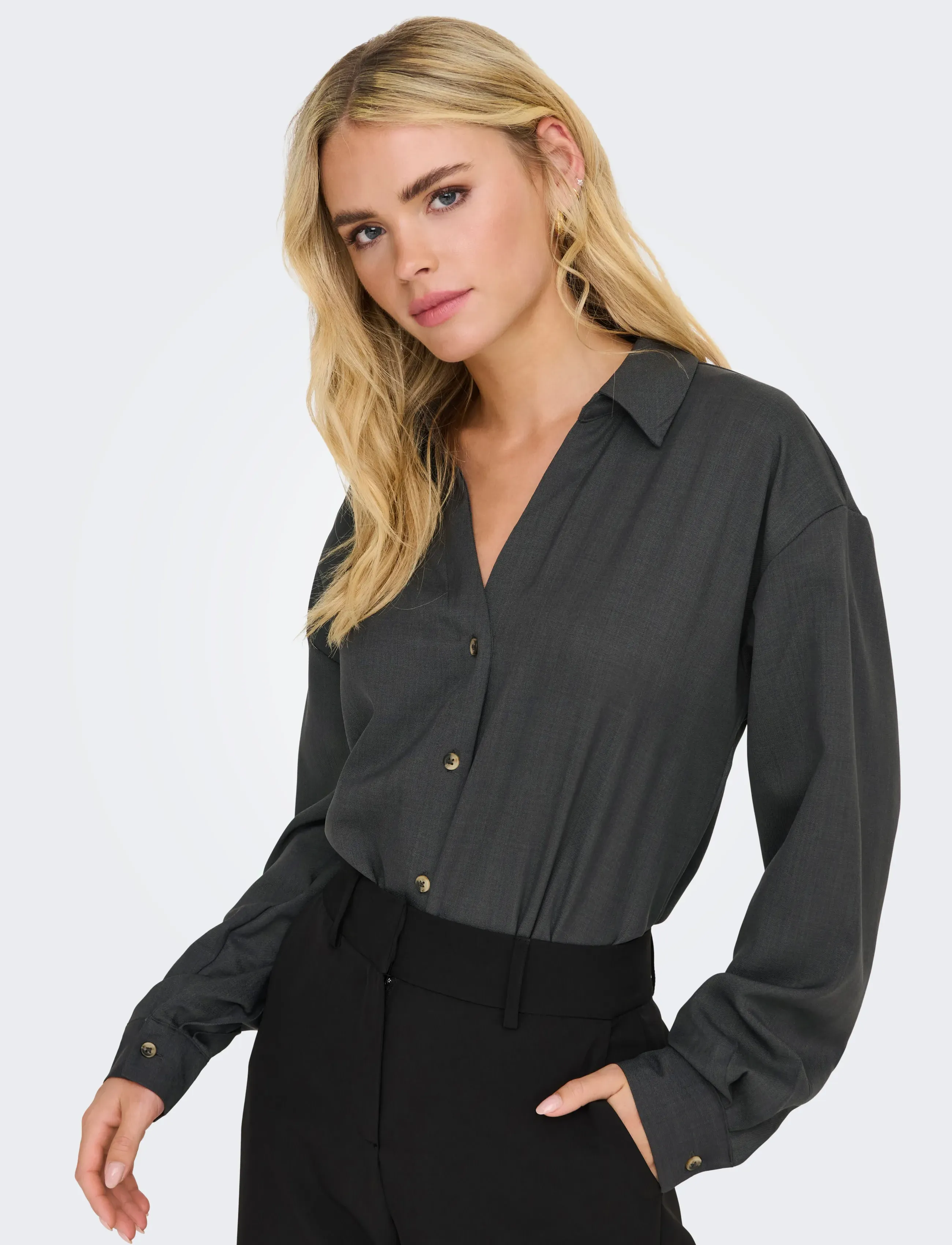 JDY Jdynina L/S Shirt Wvn Noos skjortor dam – bild 6
