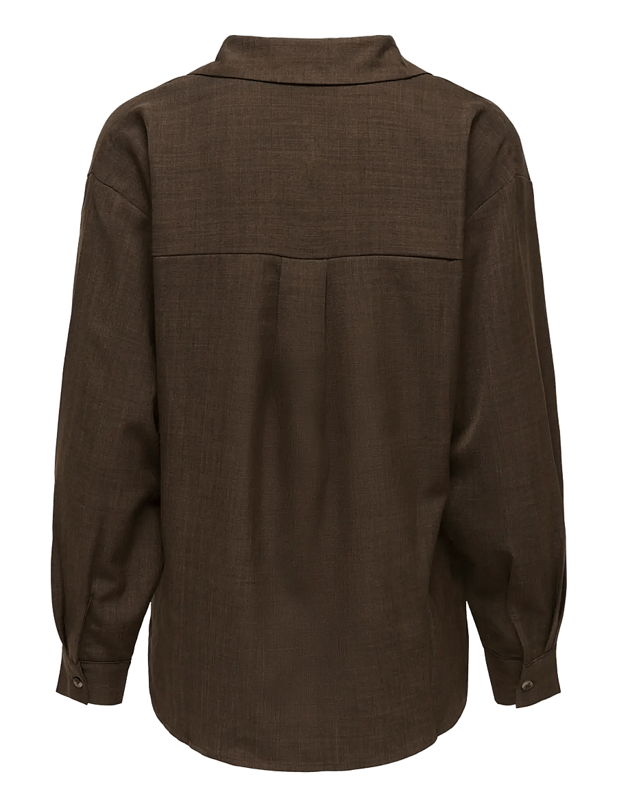 JDY - JDYNINA L/S SHIRT WVN NOOS - pikkade varrukatega särgid - slate black - 2