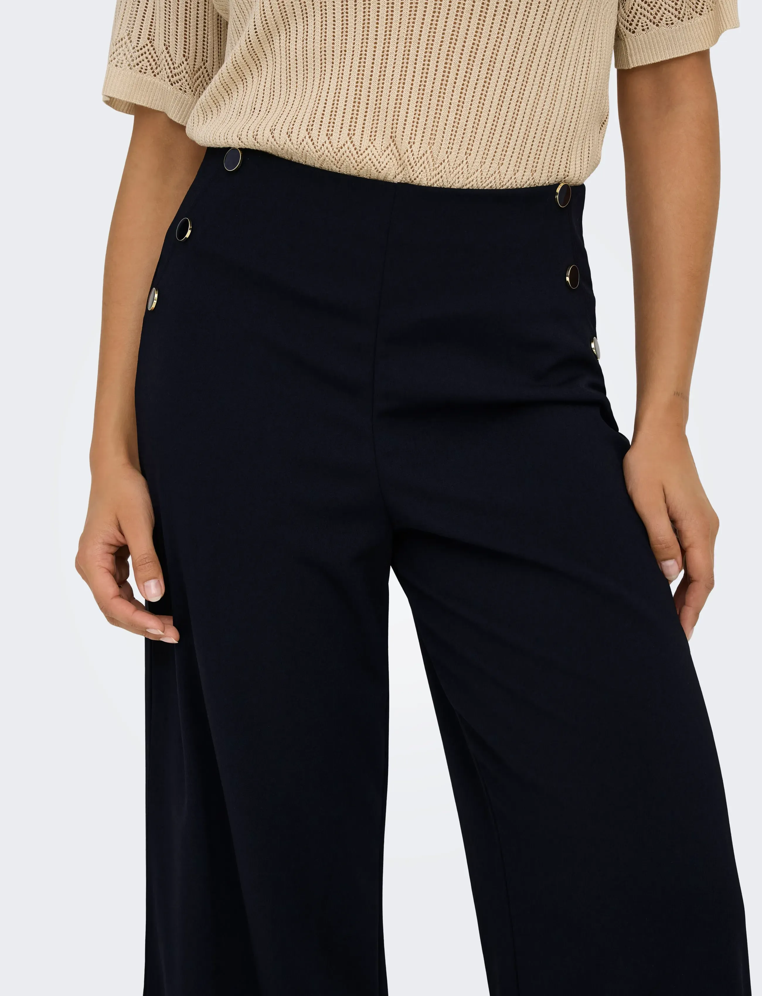 JDY Jdygeggo Life Button Pant Jrs Noos kostymbyxor dam – bild 3