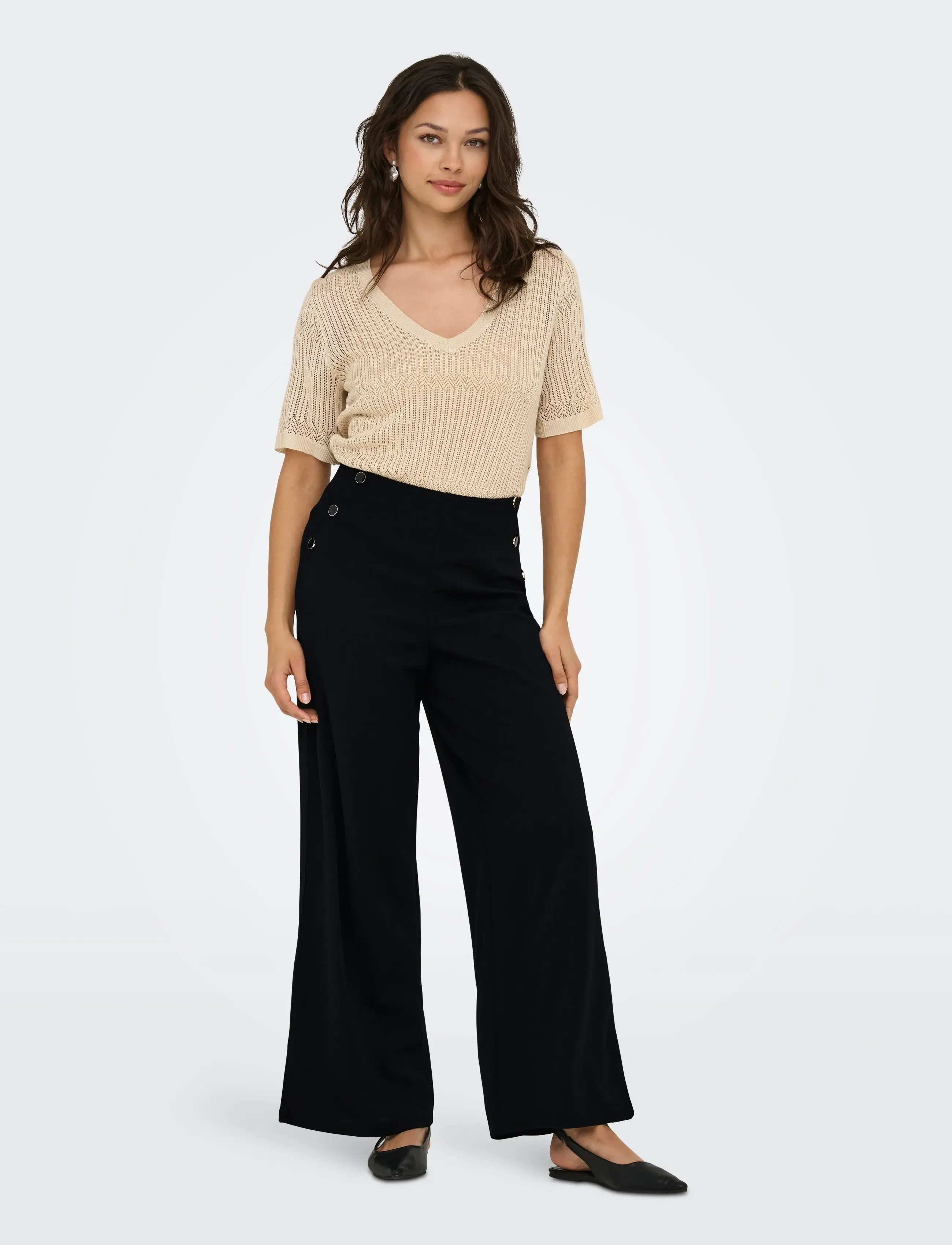 JDY Jdygeggo Life Button Pant Jrs Noos kostymbyxor dam – bild 5
