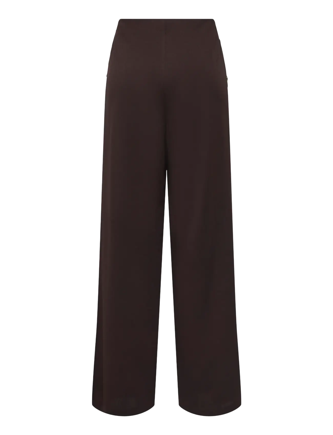 JDY - JDYGEGGO LIFE BUTTON PANT JRS NOOS - hosen mit weitem bein - chocolate torte - 2