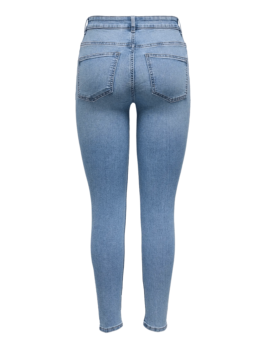 JDY - JDYMOON HW SKINNY JEANS MEDBLUEDNM NOOS - jeans skinny - medium blue denim - 2