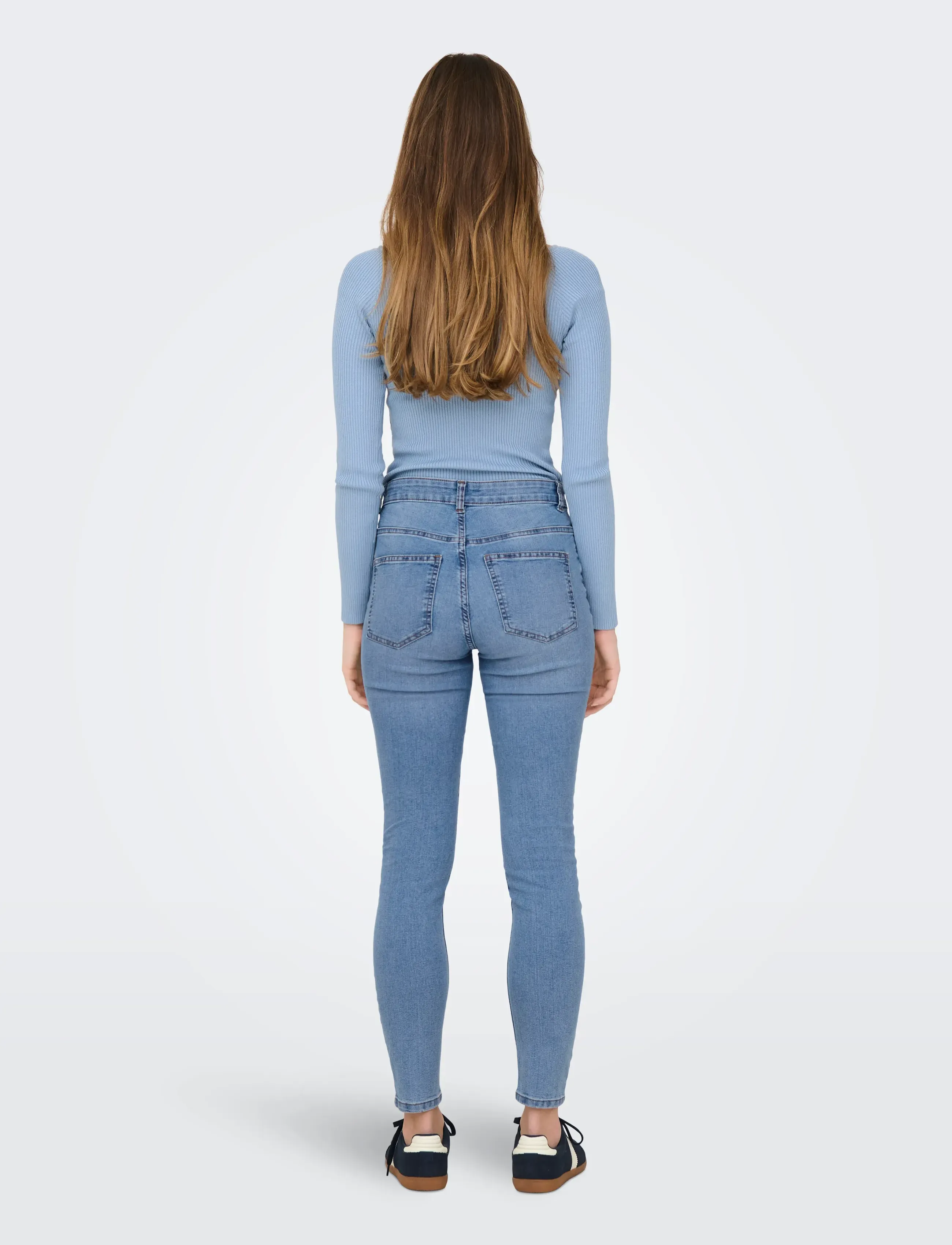 JDY - JDYMOON HW SKINNY JEANS MEDBLUEDNM NOOS - jeans skinny - medium blue denim - 3