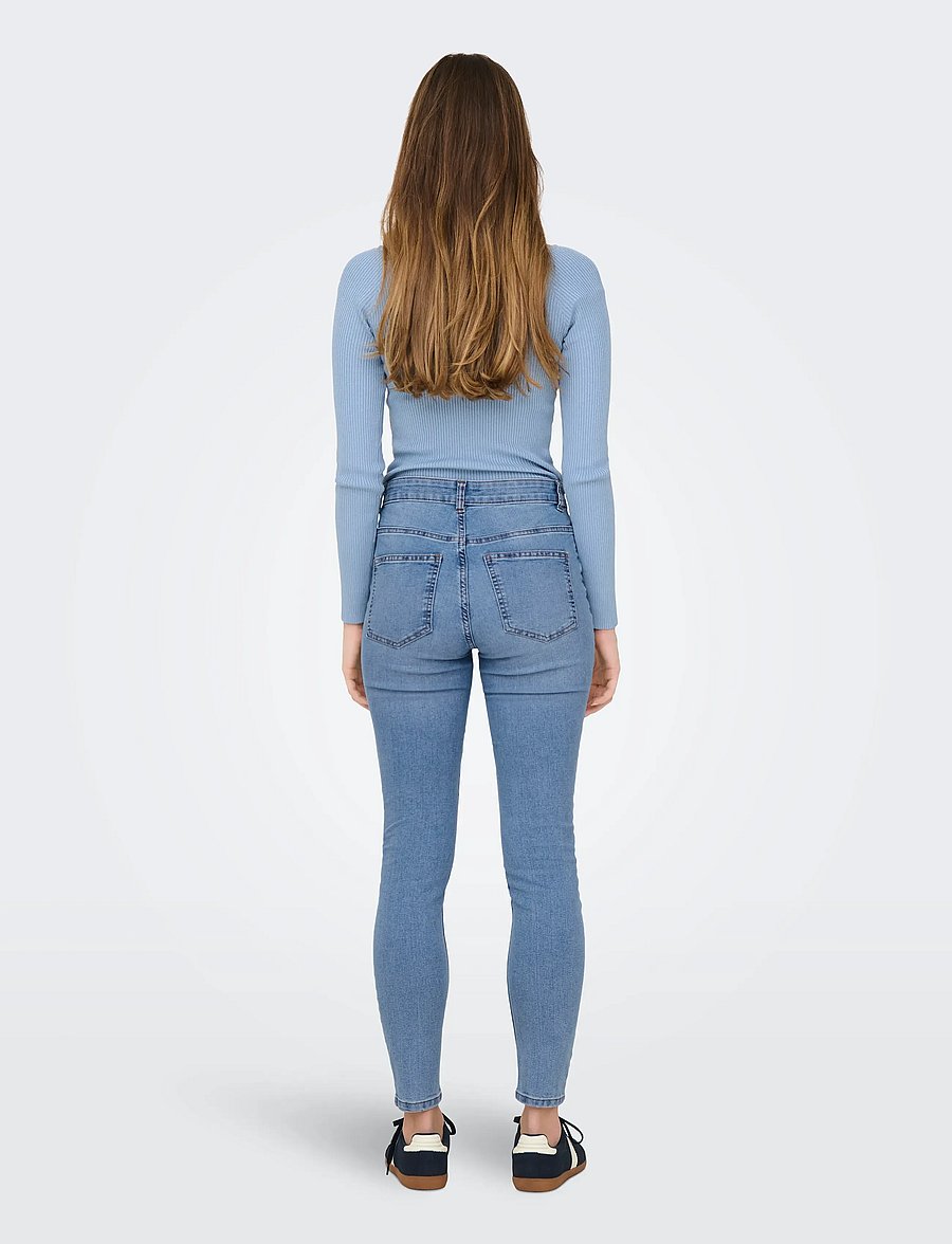 JDY - JDYMOON HW SKINNY JEANS MEDBLUEDNM NOOS - jeans skinny - medium blue denim - 3