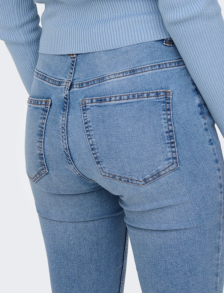 JDY - JDYMOON HW SKINNY JEANS MEDBLUEDNM NOOS - jeans skinny - medium blue denim - 5