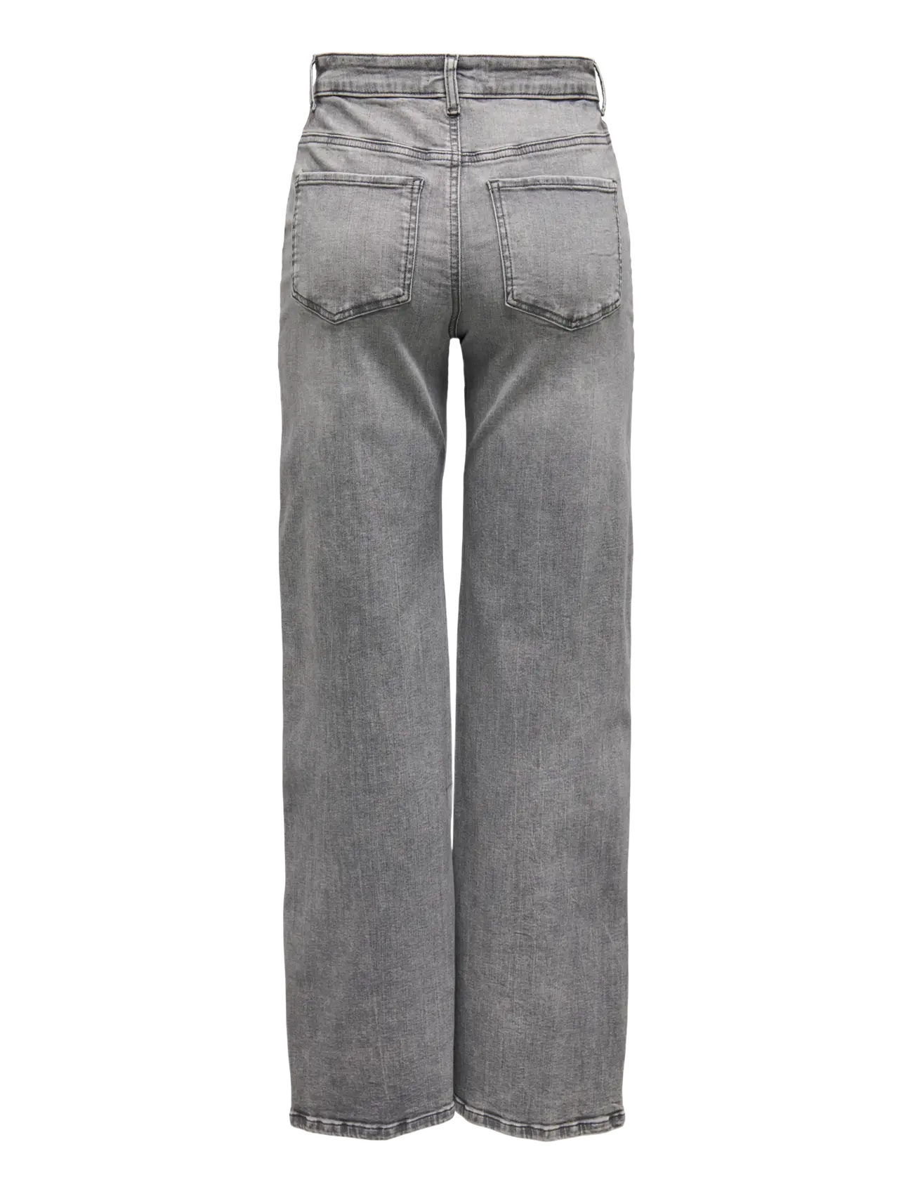 JDY - JDYFELINA-FINA HW WIDE LT GREY JEANS DNM - brede jeans - light grey denim - 2
