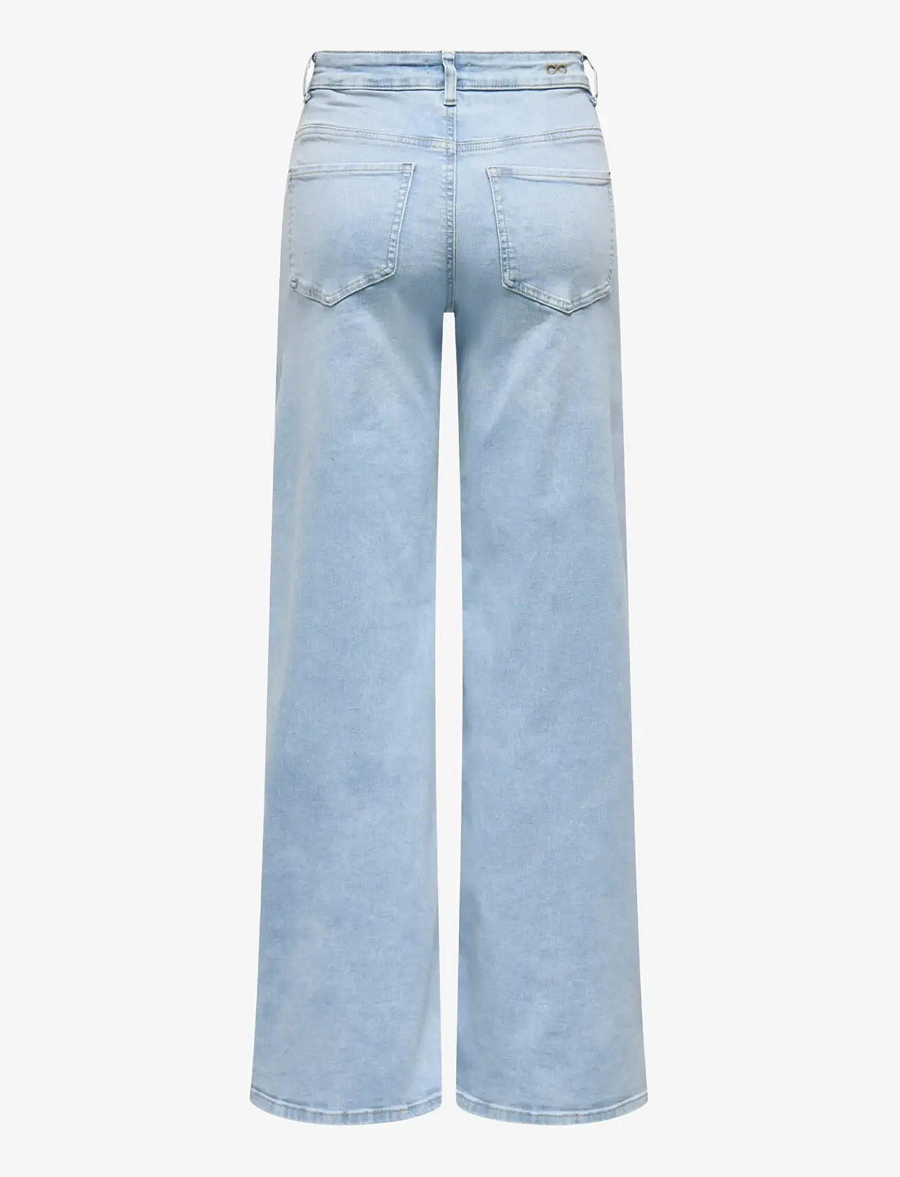 JDY - JDYFELINA-FINA HW WIDE JNS LBD DNM NOOS - hosen mit weitem bein - light blue denim - 1