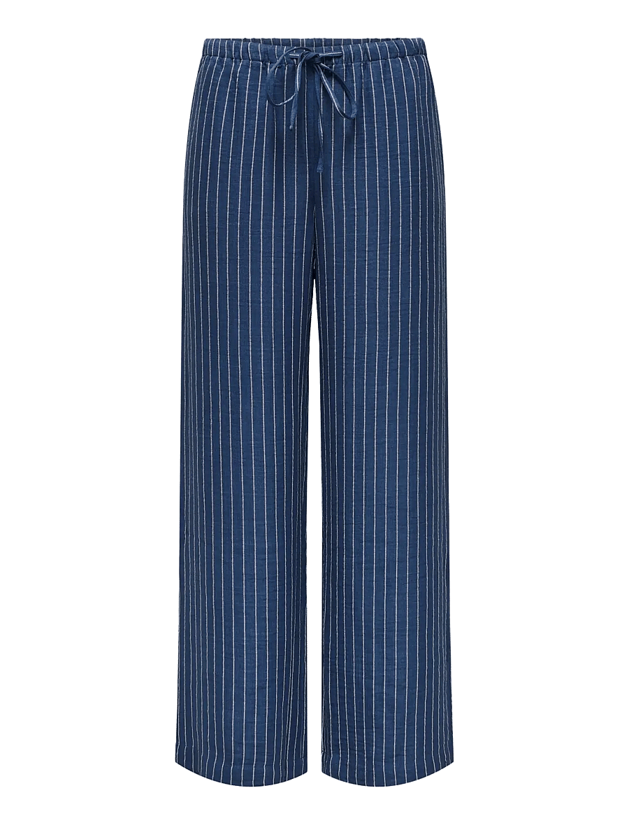 JDY - JDYPOWER MW WIDE PANT WVN NOOS - bukser med brede ben - insignia blue - 1