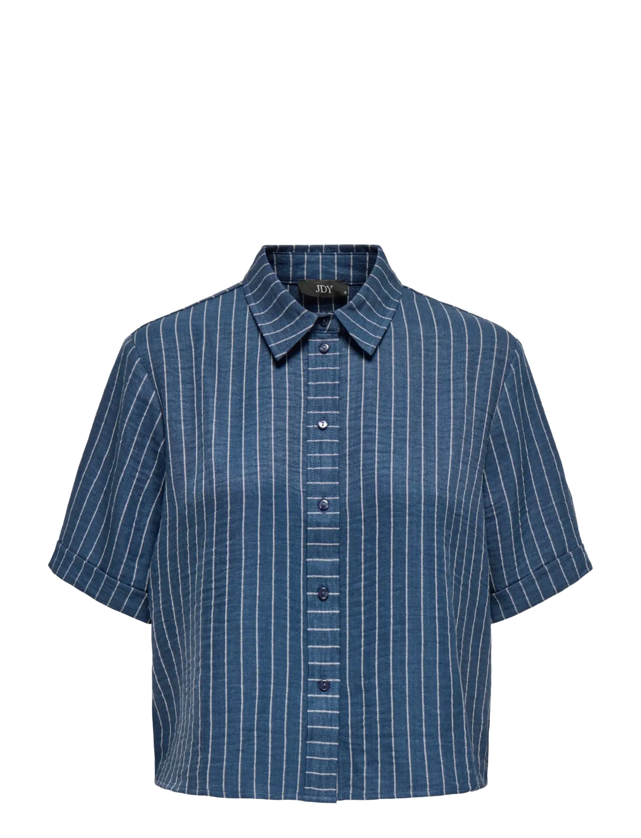 JDY JDYPOWER S/S SHORT SHIRT WVN NOOS - Kleidung - INSIGNIA BLUE / blue