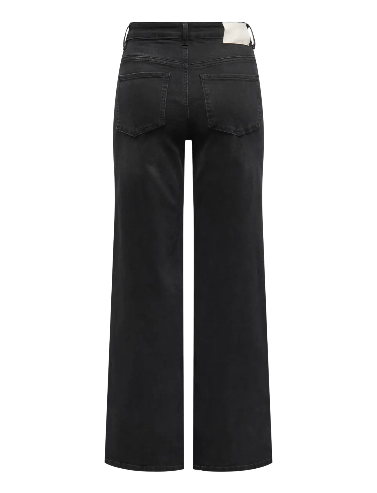 JDY - JDYFELINA-FINA HW WIDE BLK JEANSDNM NOOS - hosen mit weitem bein - black denim - 2