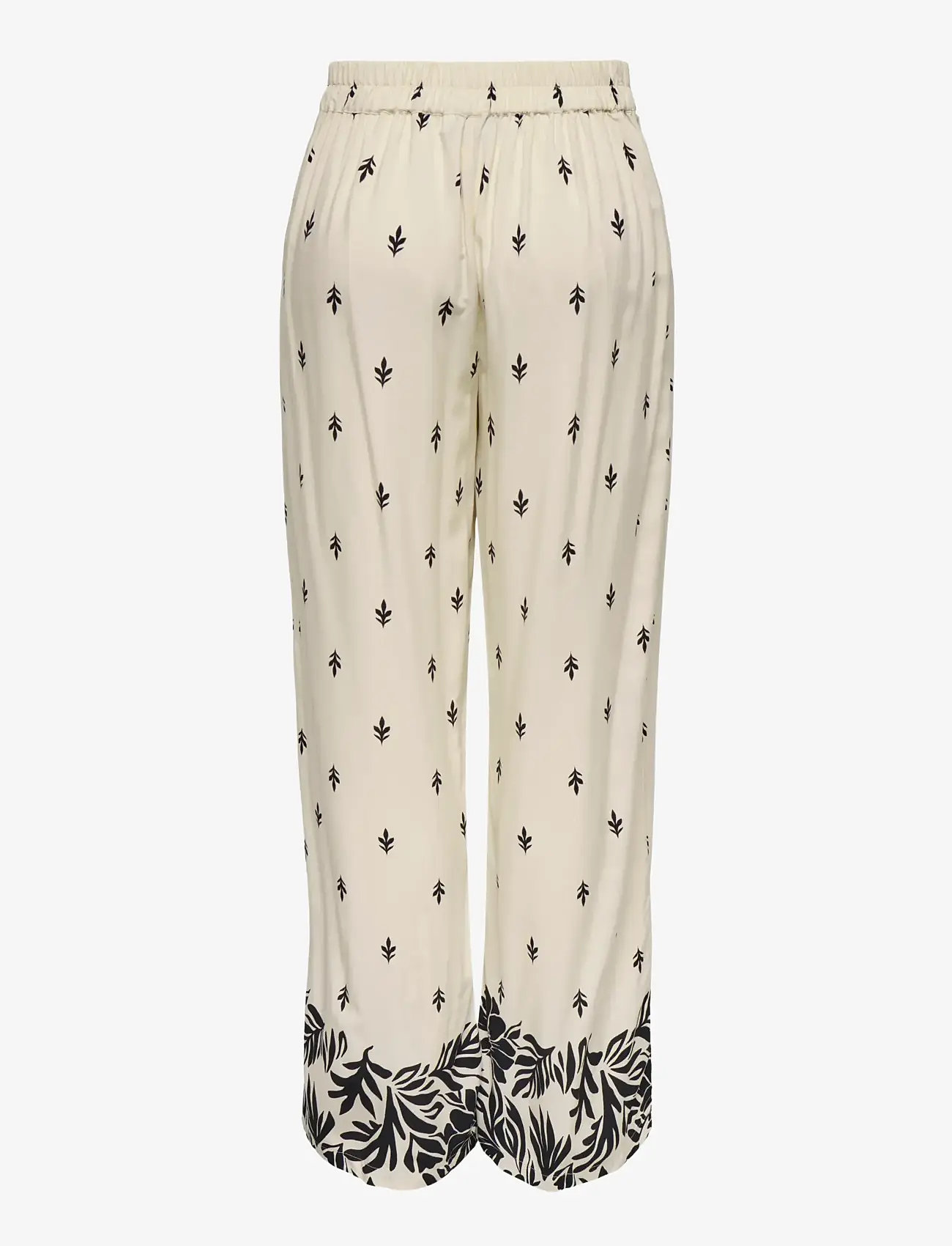 JDY - JDYMAGGIE LIFE MW WIDE PANT WVN - wide leg trousers - sandshell - 2