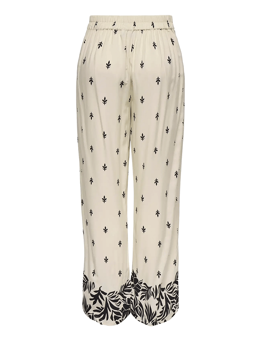 JDY - JDYMAGGIE LIFE MW WIDE PANT WVN - sandshell - 2