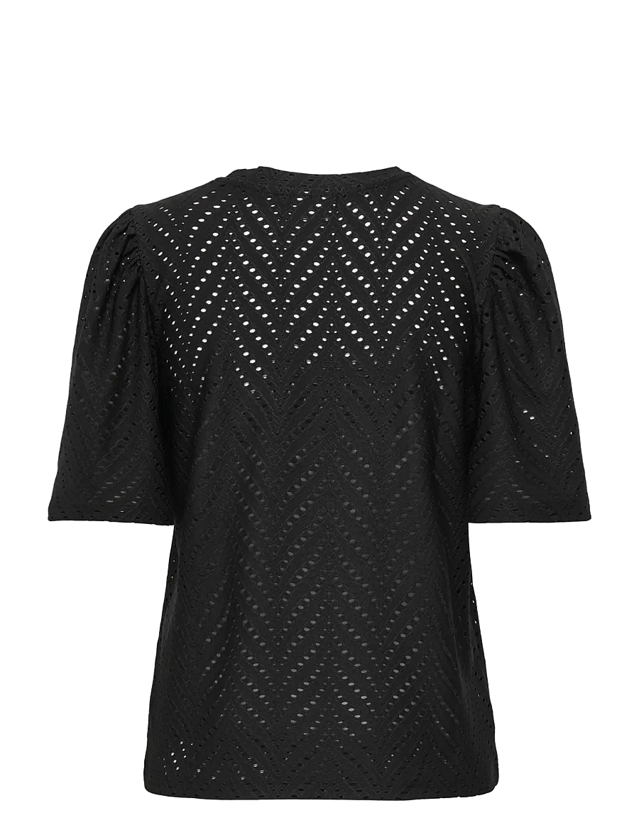 JDY - JDYCARLA CATHINKA S/S TOP JRS NOOS - pullover - black - 2