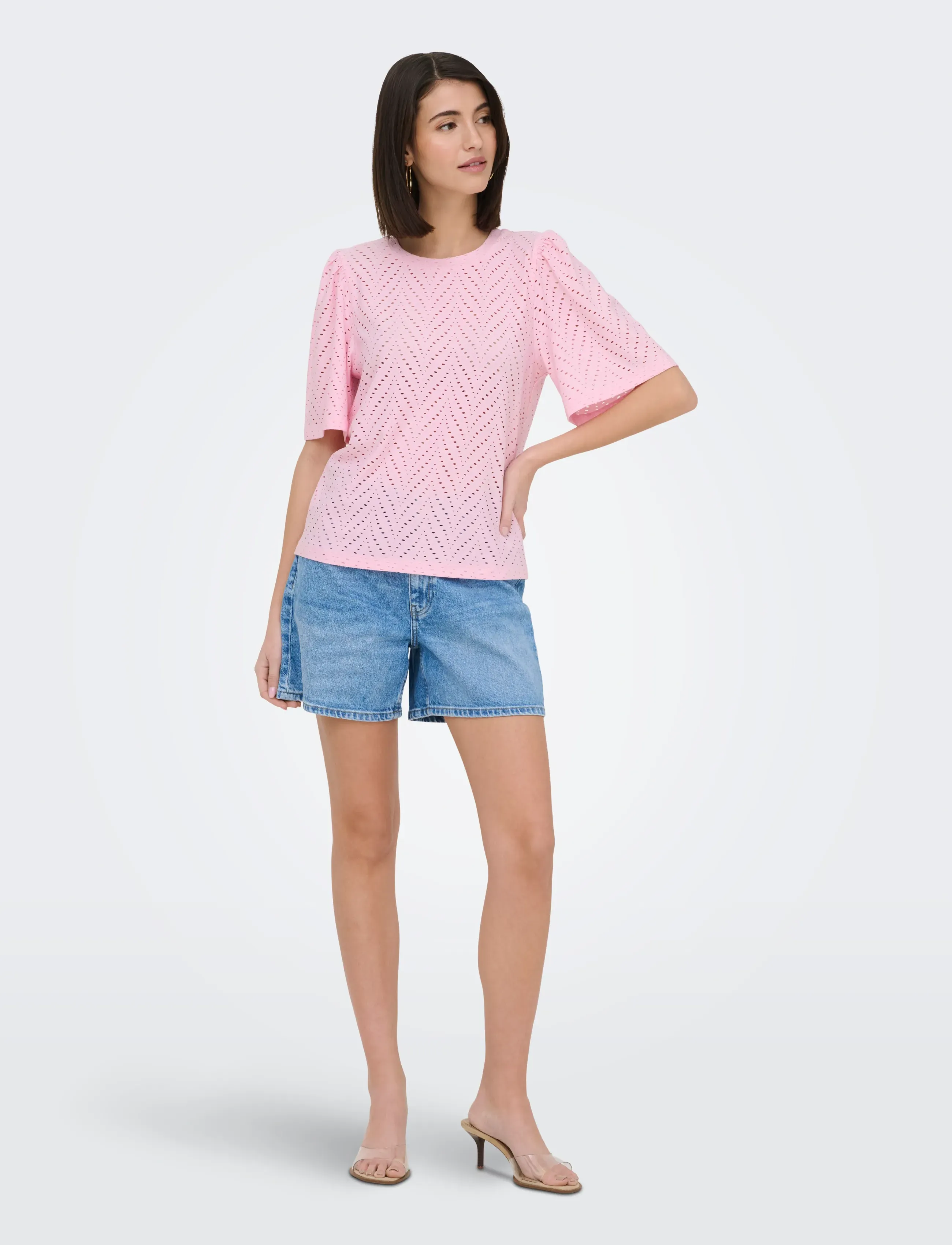 JDY - JDYCARLA CATHINKA S/S TOP JRS NOOS - pulls - fairy tale - 4