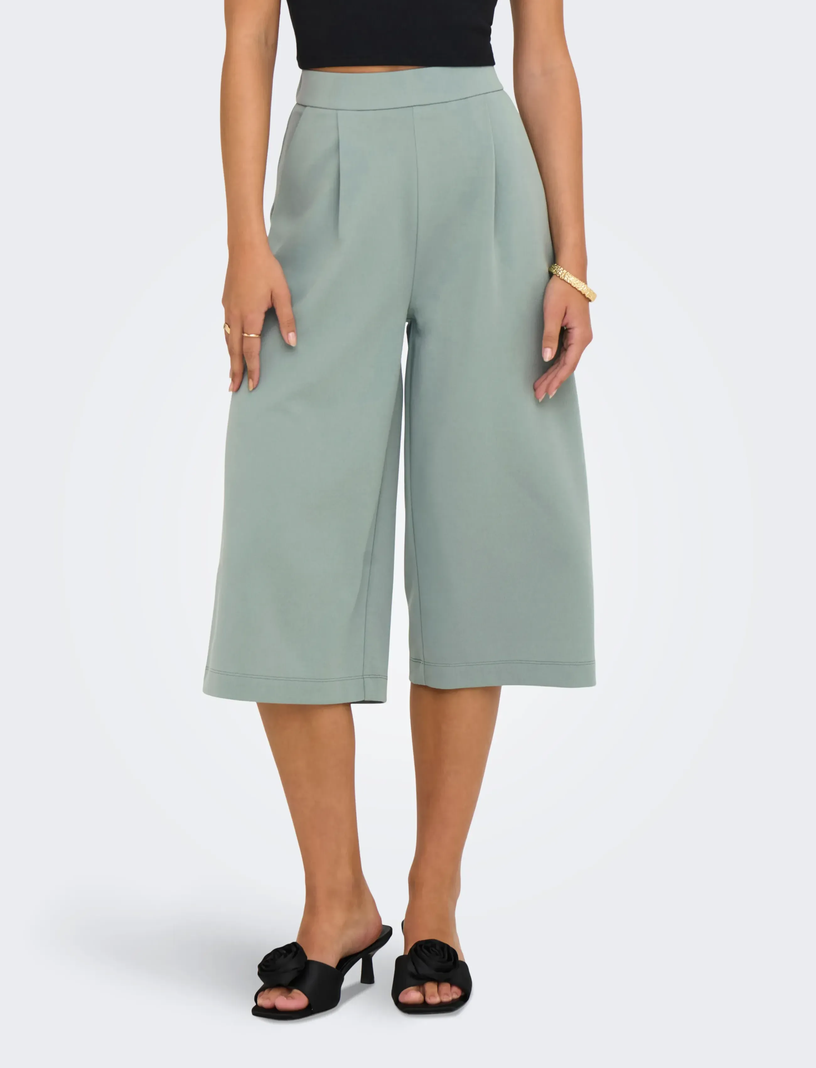 JDY - JDYGEGGO ONE LIFE CULOTTE JRS DIA - chinois green - 5