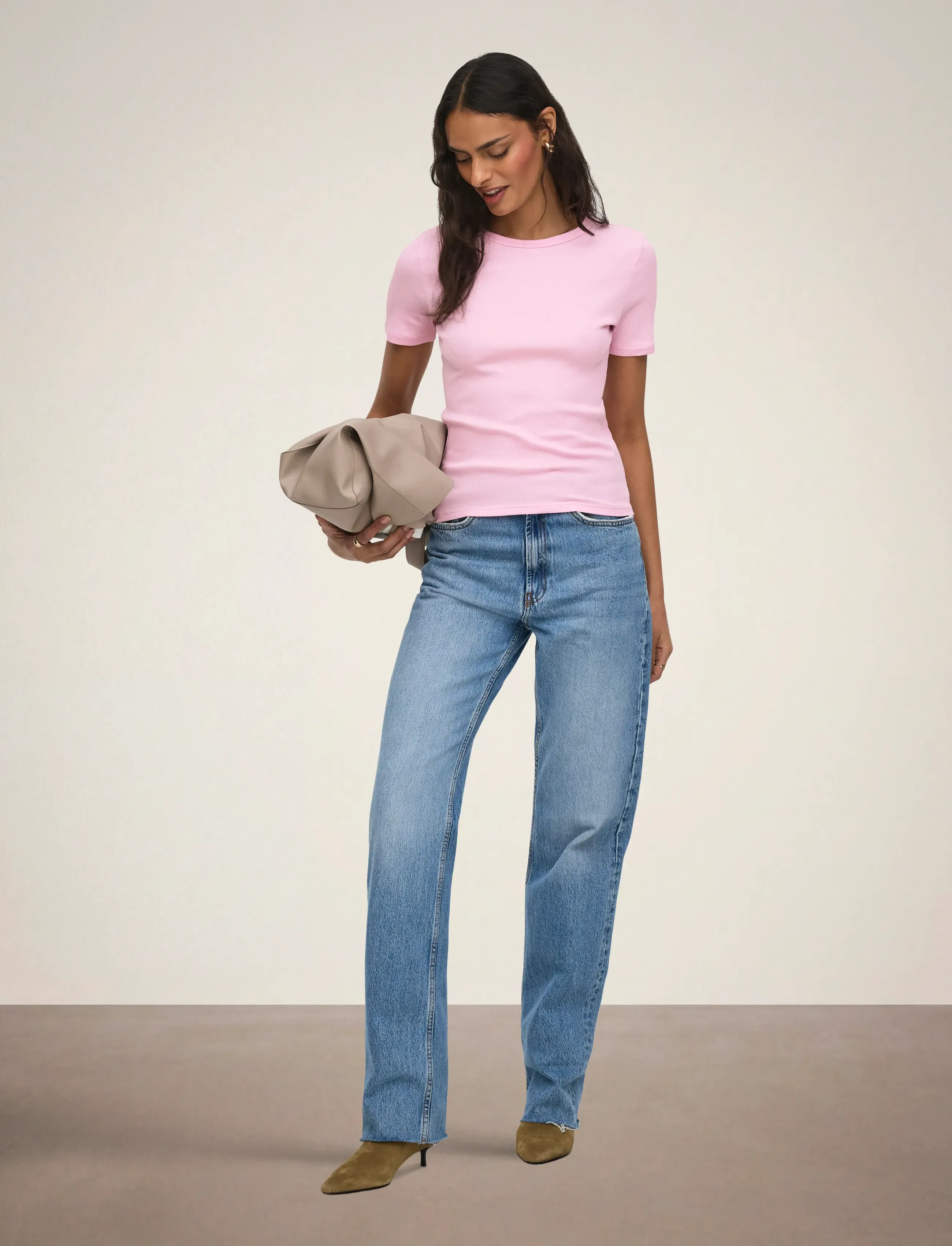 JDY - JDYLUCKY S/S O NECK TOP JRS NOOS - t-shirts - fragrant lilac - 4