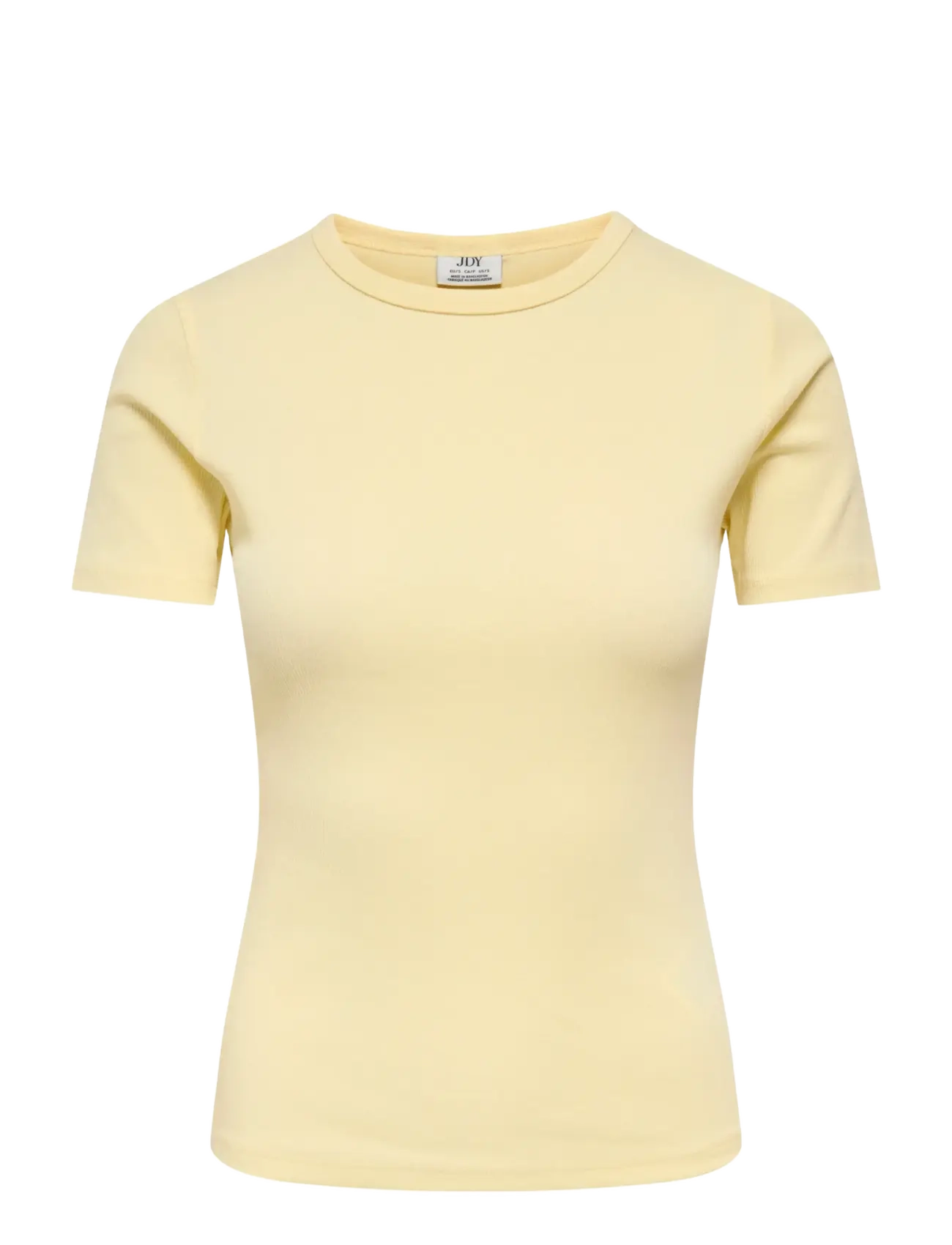 JDY JDYLUCKY S/S O NECK TOP JRS NOOS - JDY - PASTEL YELLOW / yellow