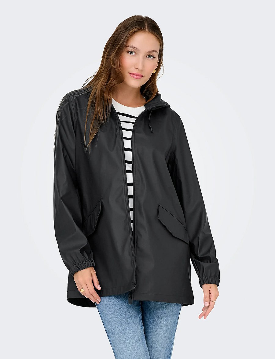 JDY - JDYMULAN RAINCOAT OTW SIJ NOOS - black - 0