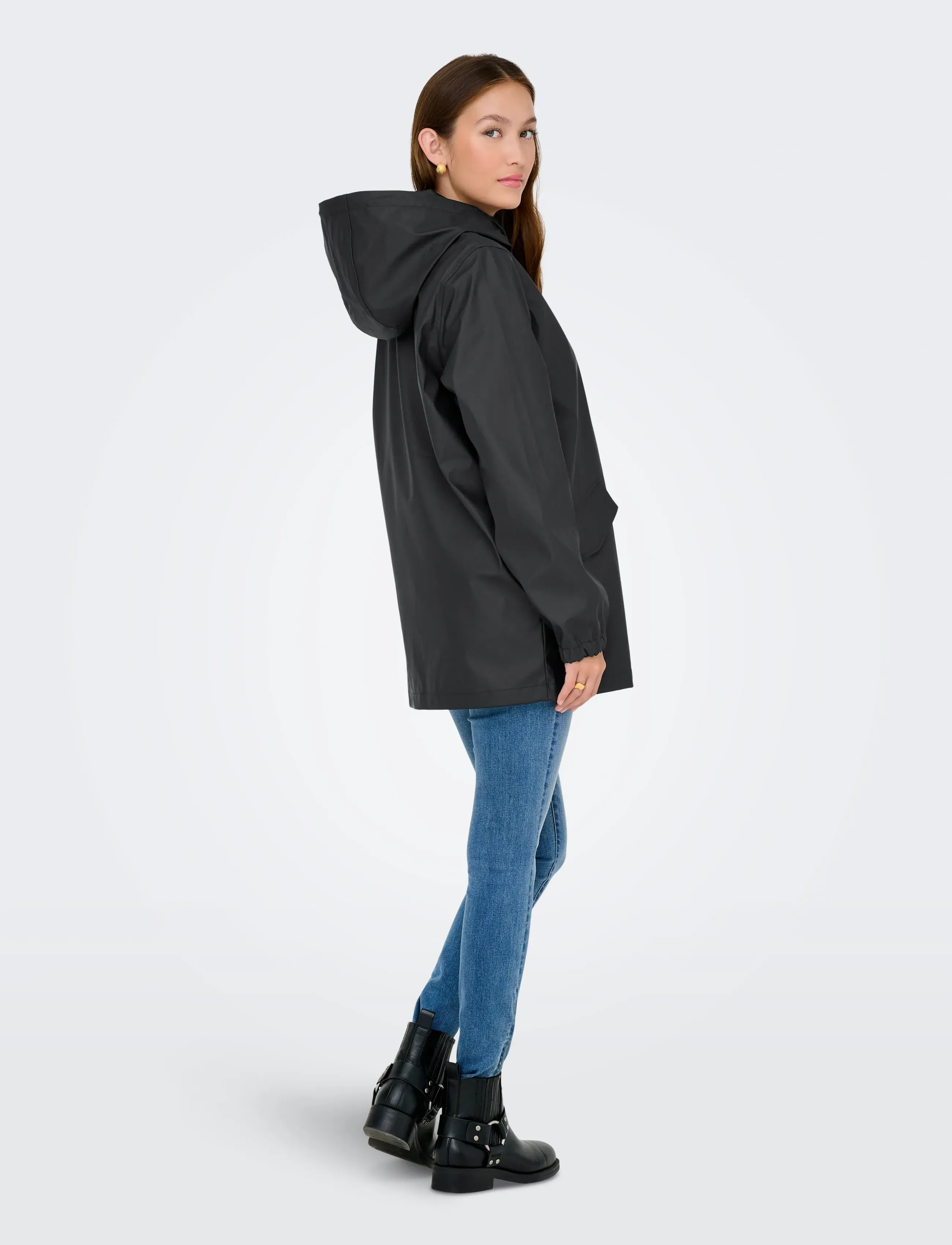 JDY - JDYMULAN RAINCOAT OTW SIJ NOOS - black - 3