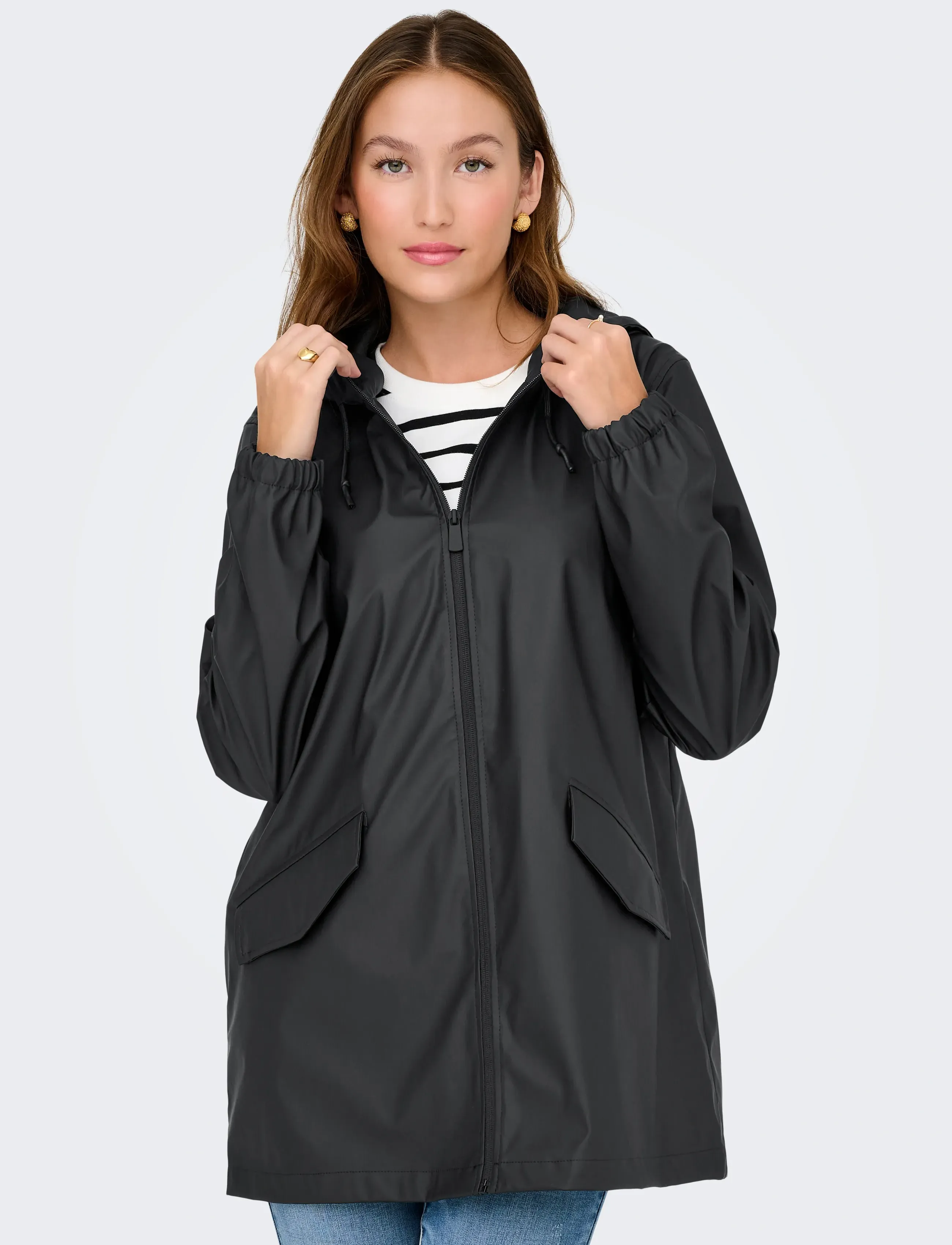 JDY - JDYMULAN RAINCOAT OTW SIJ NOOS - black - 5