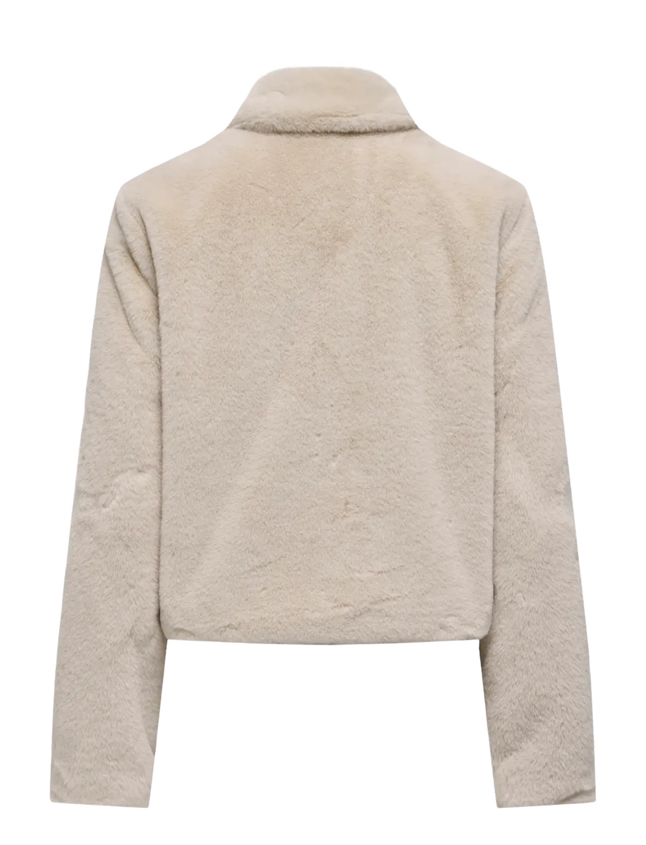 JDY - JDYMACY FAUX FUR JACKET OTW NOOS - moonbeam - 2
