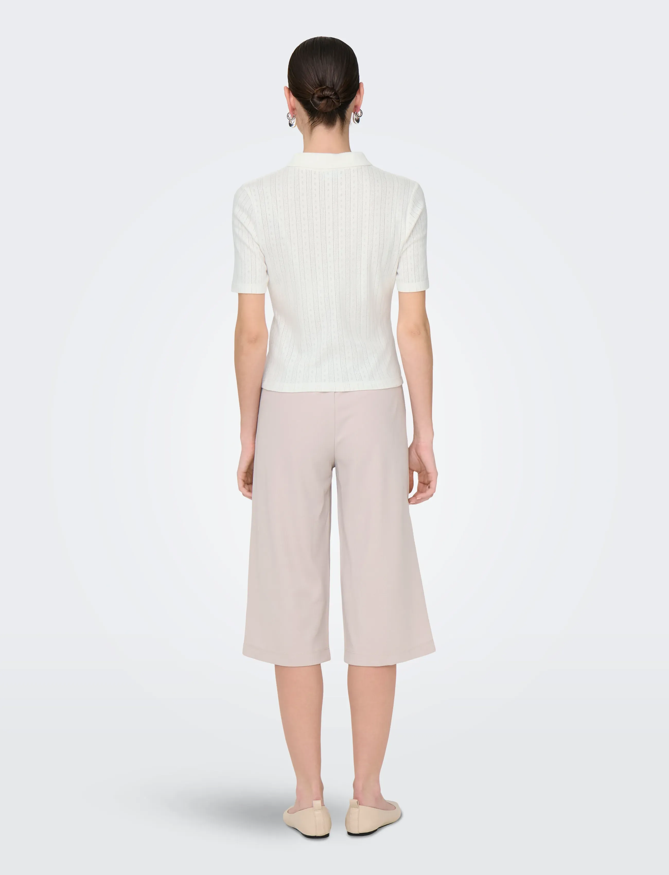 JDY - JDYSALSA S/S POLO TOP JRS NOOS - koszulki polo - cloud dancer - 3
