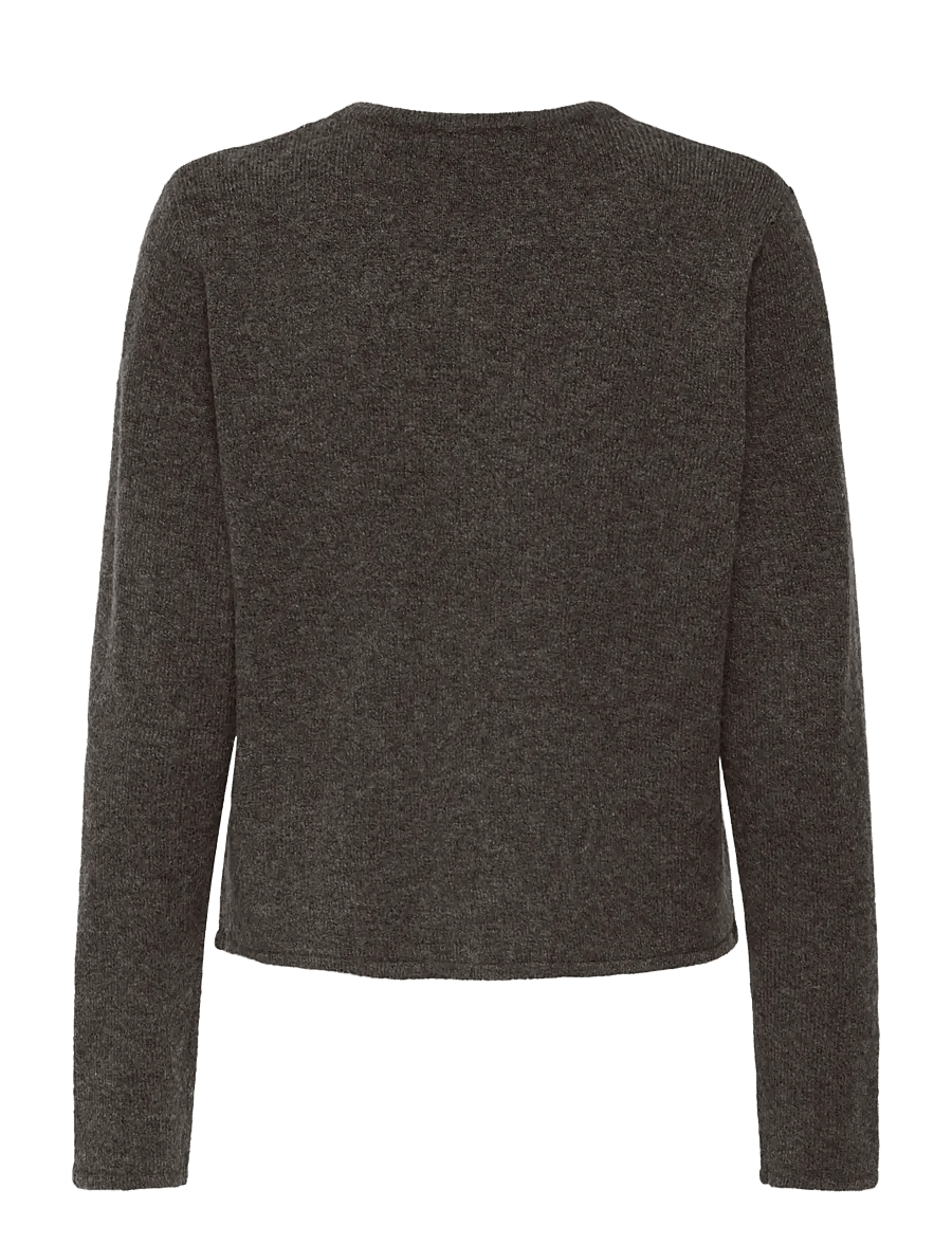 JDY - JDYRUE L/S ONEBUTTON CARDI KNT NOOS - strickjacken - bracken - 2