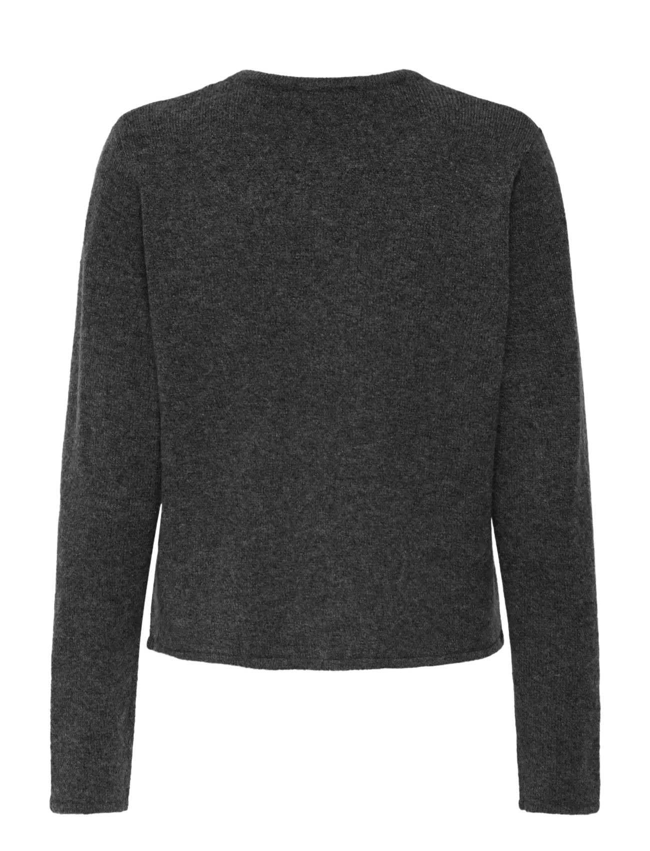JDY - JDYRUE L/S ONEBUTTON CARDI KNT NOOS - cardigans - dark grey melange - 2