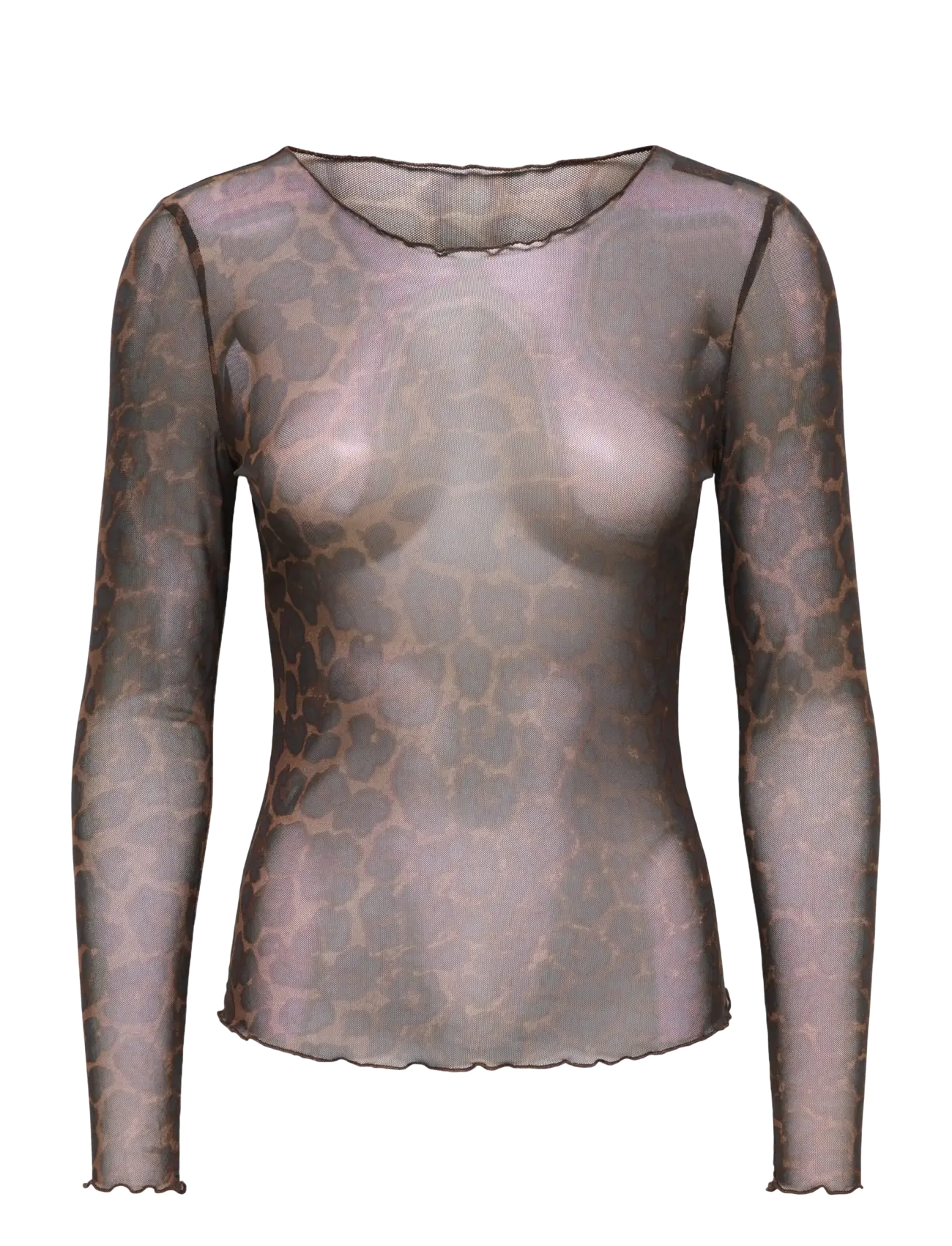 JDY JDYELSA NEW LIFE L/S O NECK TOP JRS NOOS - JDY - COFFEE BEAN / brown