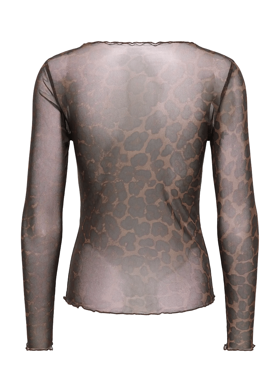 JDY - JDYELSA NEW LIFE L/S O NECK TOP JRS NOOS - coffee bean - 1