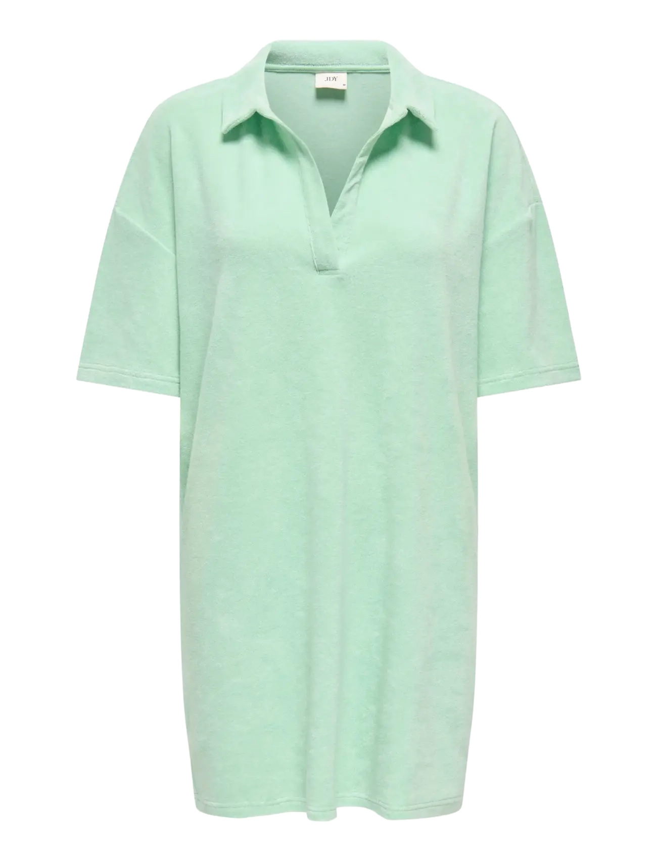 JDY JDYTERRY S/S COLLAR DRESS JRS EXP - Kjoler - BIRDS EGG GREEN / green