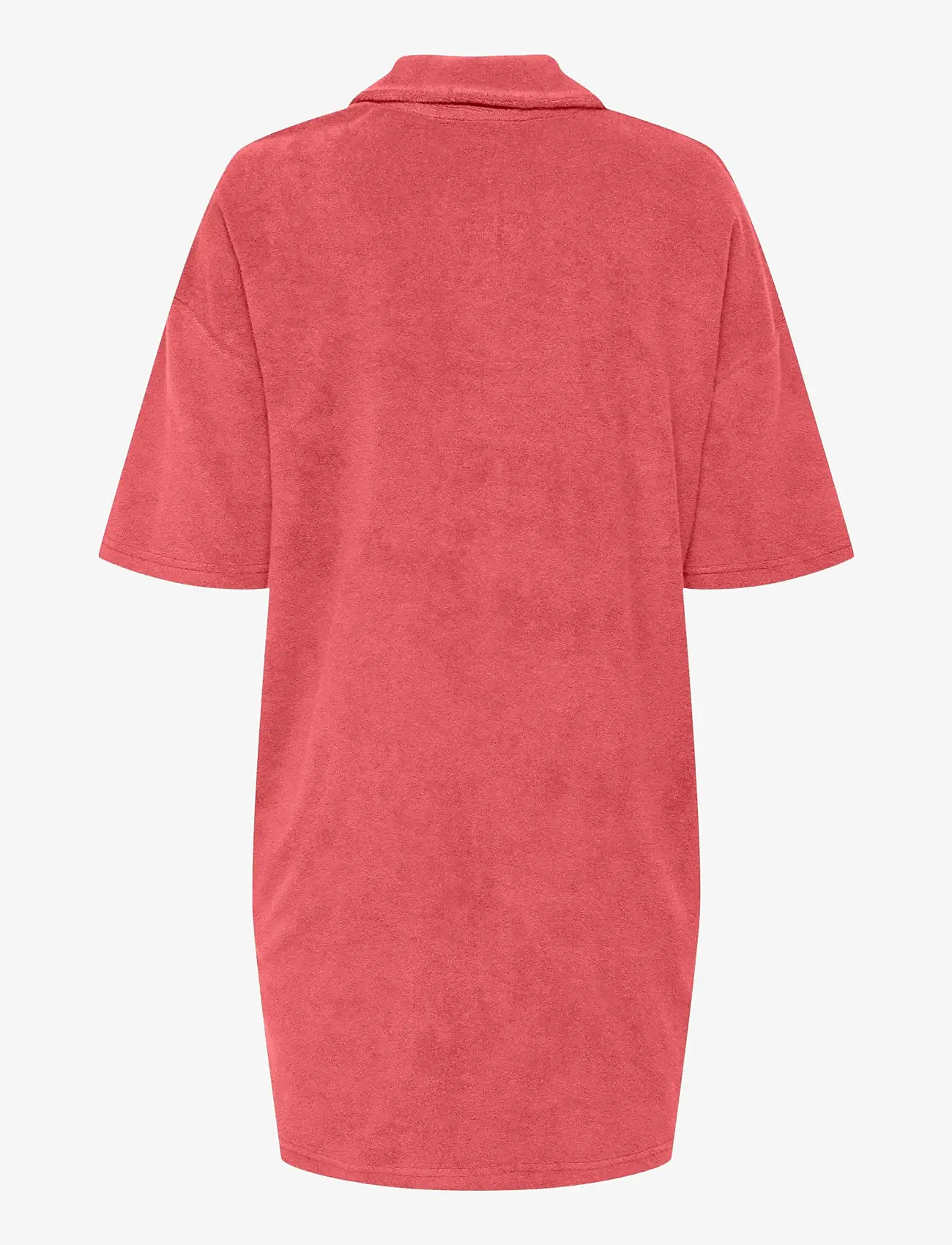 JDY - JDYTERRY S/S COLLAR DRESS JRS EXP - särkkleidid - rose of sharon - 1