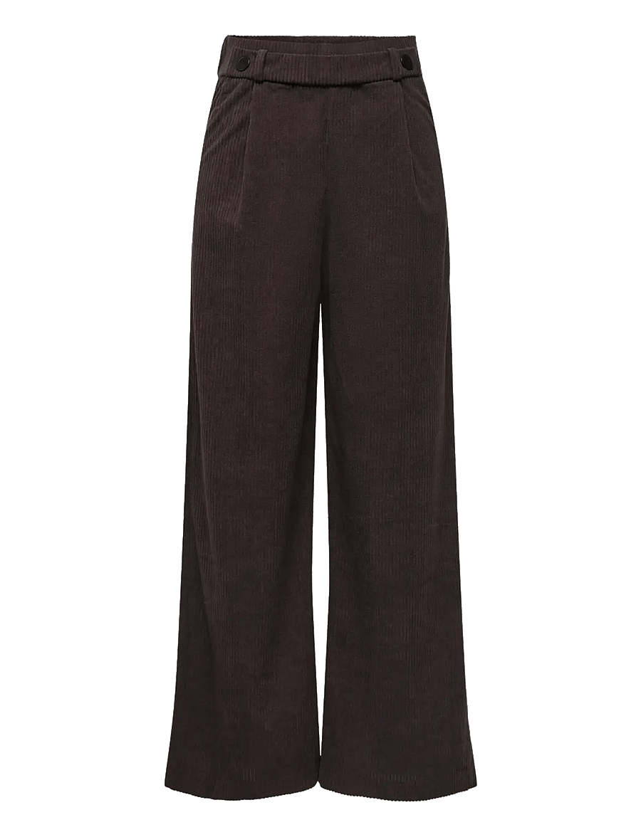 JDY - JDYGEGGO CORD PANT JRS NOOS - pantalons - coffee bean - 1
