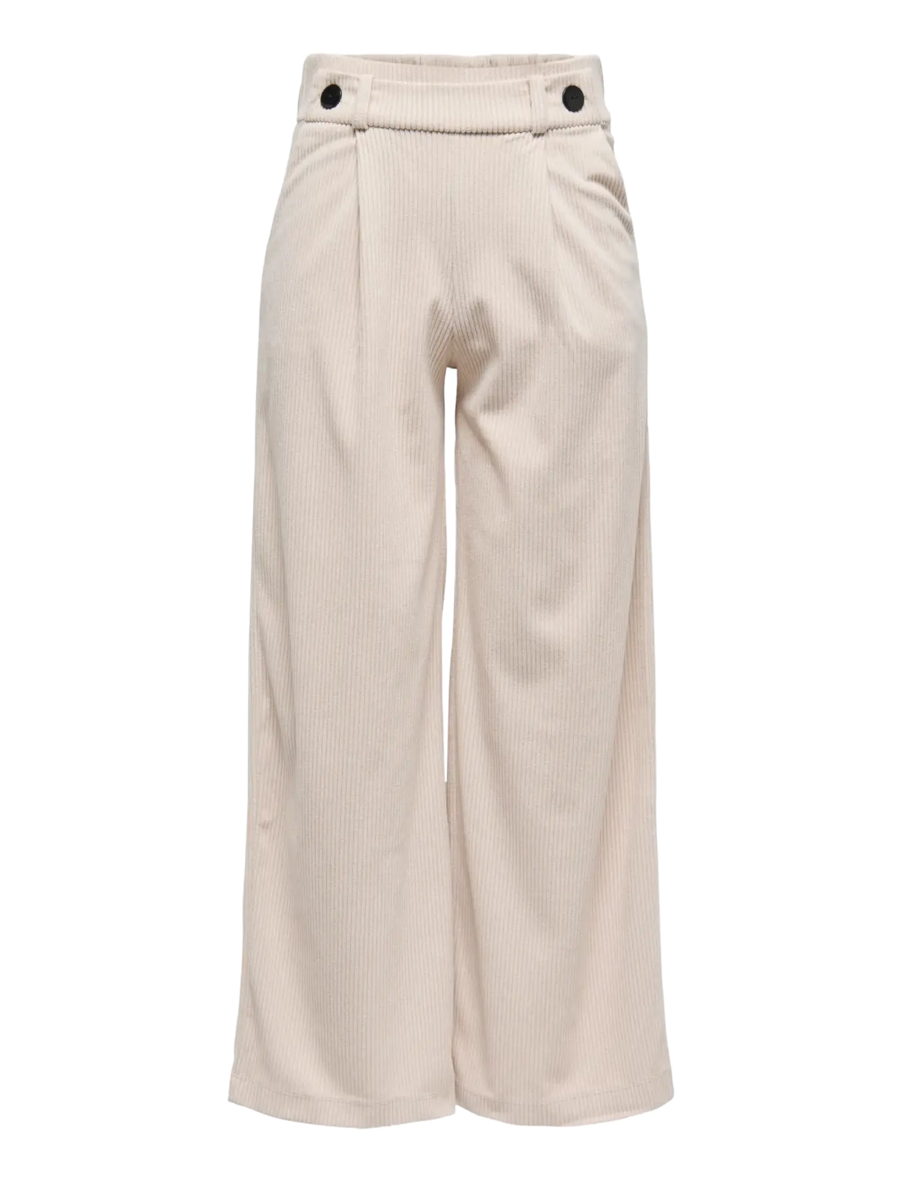 JDY JDYGEGGO CORD PANT JRS NOOS - Pidulikud püksid - PUMICE STONE / beige