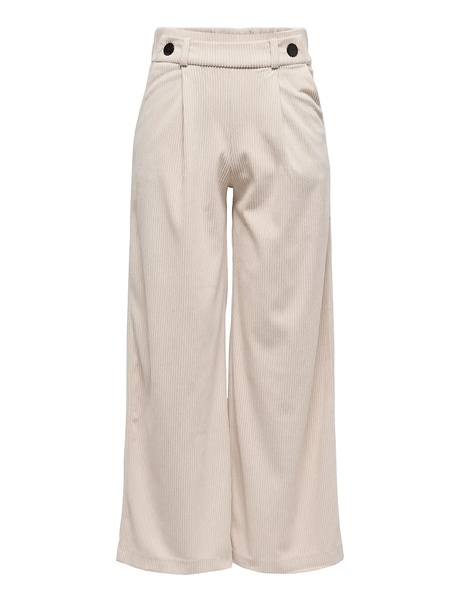 JDY - JDYGEGGO CORD PANT JRS NOOS - anzugshosen - pumice stone - 1