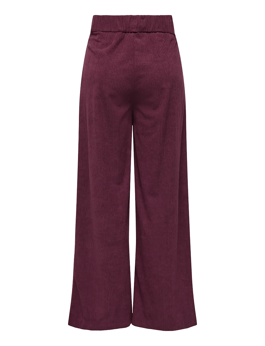 JDY - JDYGEGGO CORD PANT JRS NOOS - habitbukser - windsor wine - 2