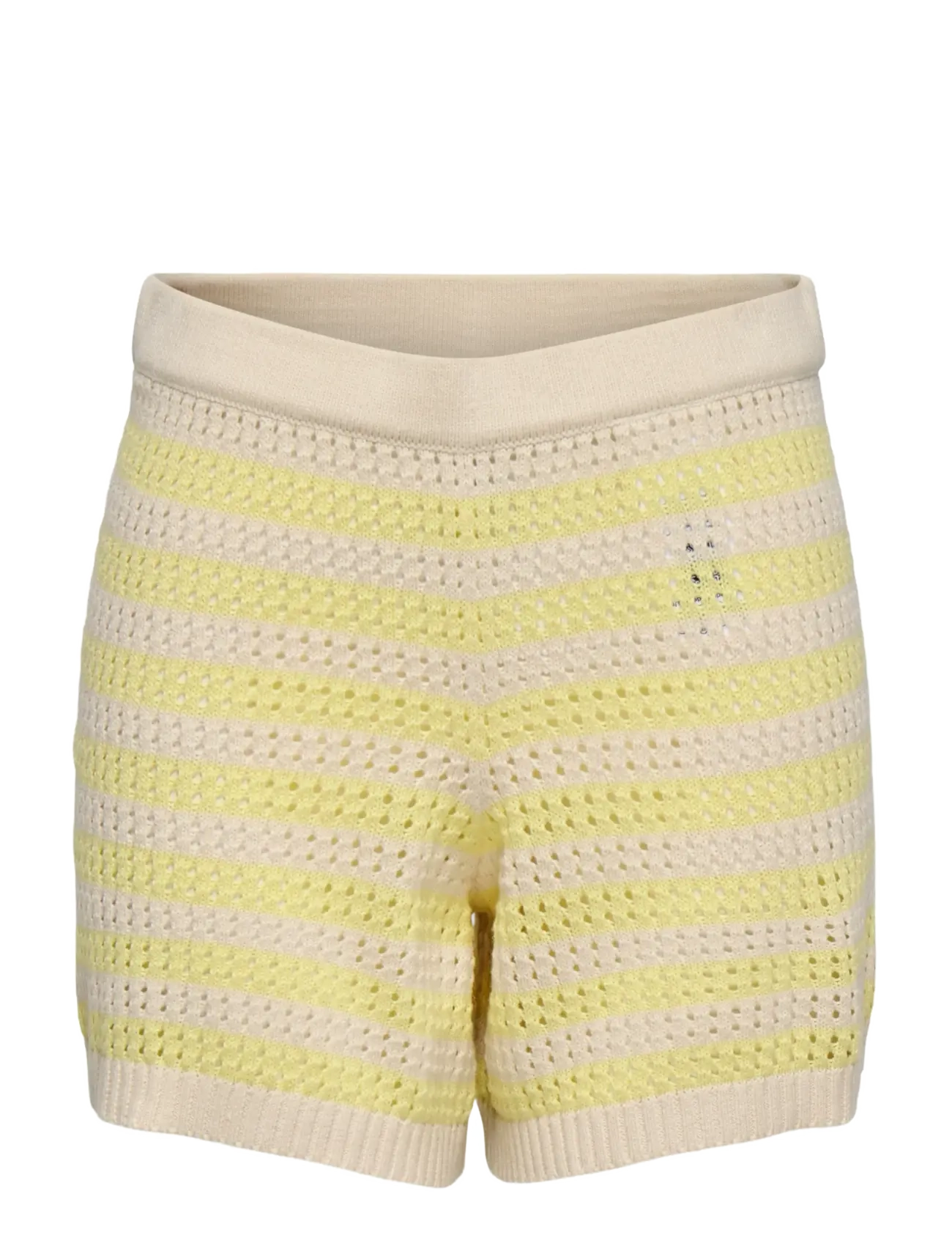 JDY JDYTIKKA SHORTS KNT - Riided - BIRCH / yellow