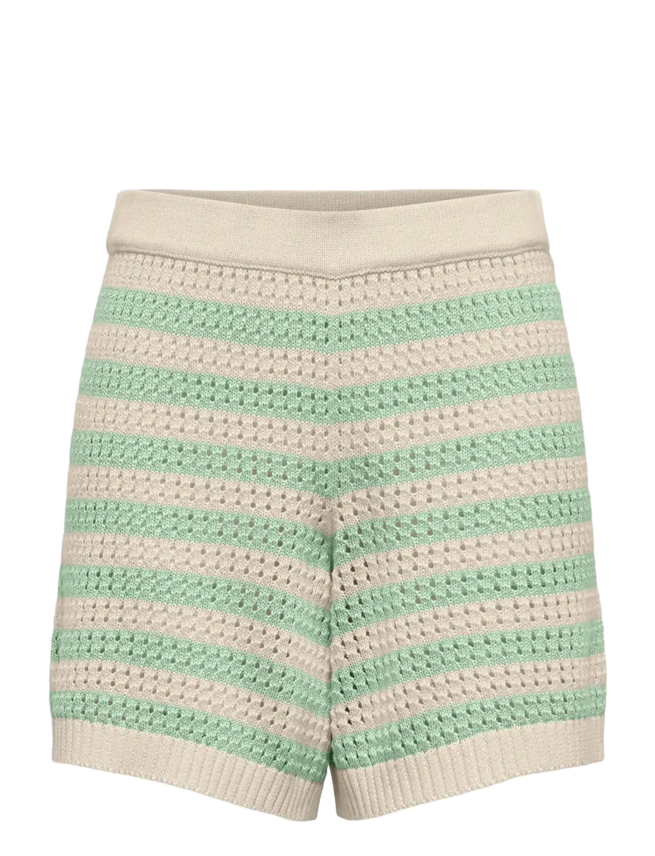 JDY JDYTIKKA SHORTS KNT - Riided - BIRCH / green