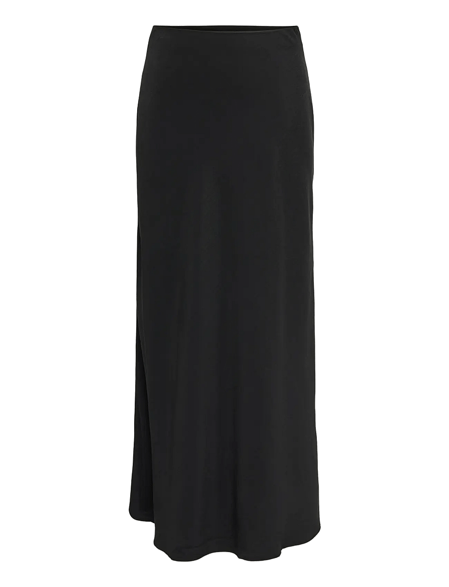 JDY - JDYAYA LIFE MW MAXI SKIRT WVN NOOS - maksiseelikud - black - 1