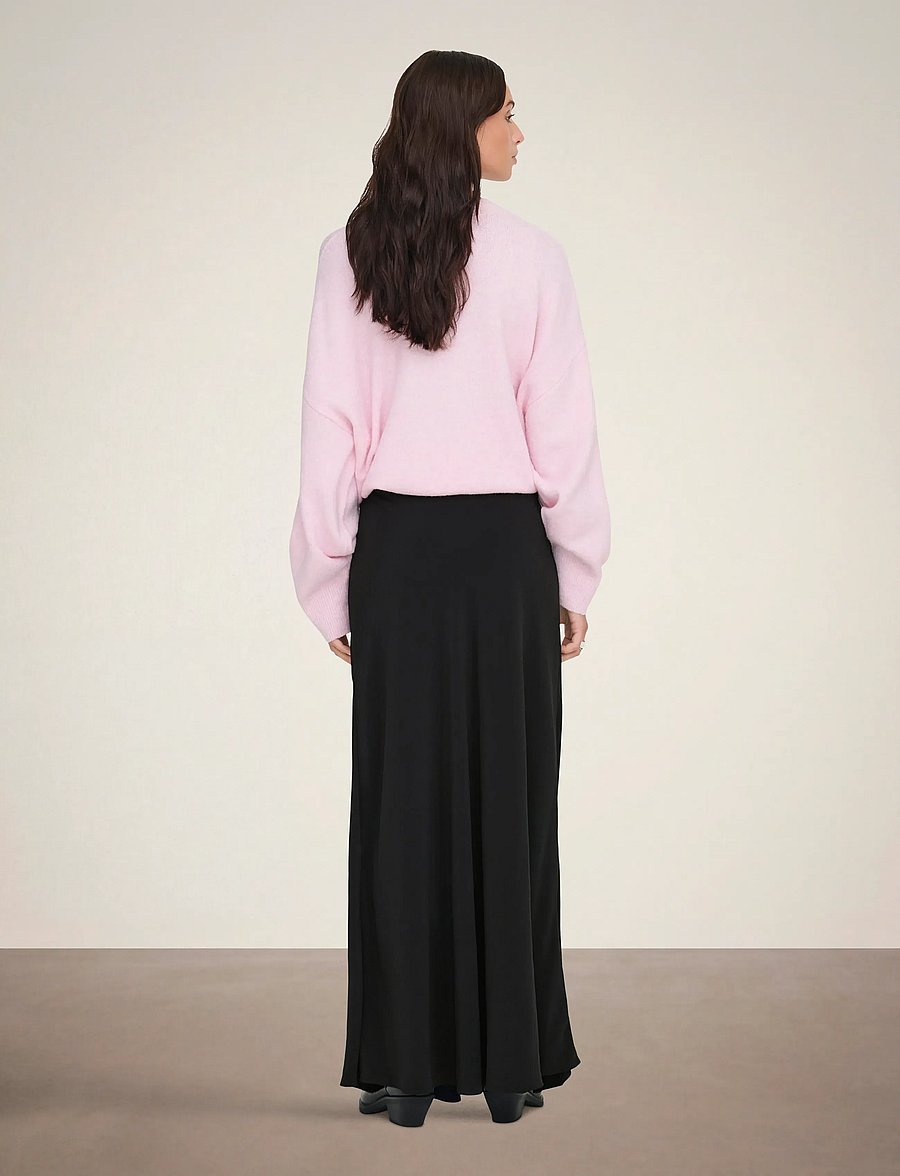 JDY - JDYAYA LIFE MW MAXI SKIRT WVN NOOS - maksiseelikud - black - 3