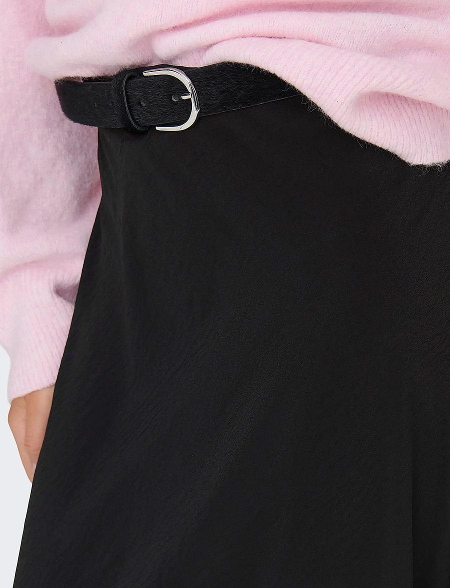 JDY - JDYAYA LIFE MW MAXI SKIRT WVN NOOS - maksiseelikud - black - 5