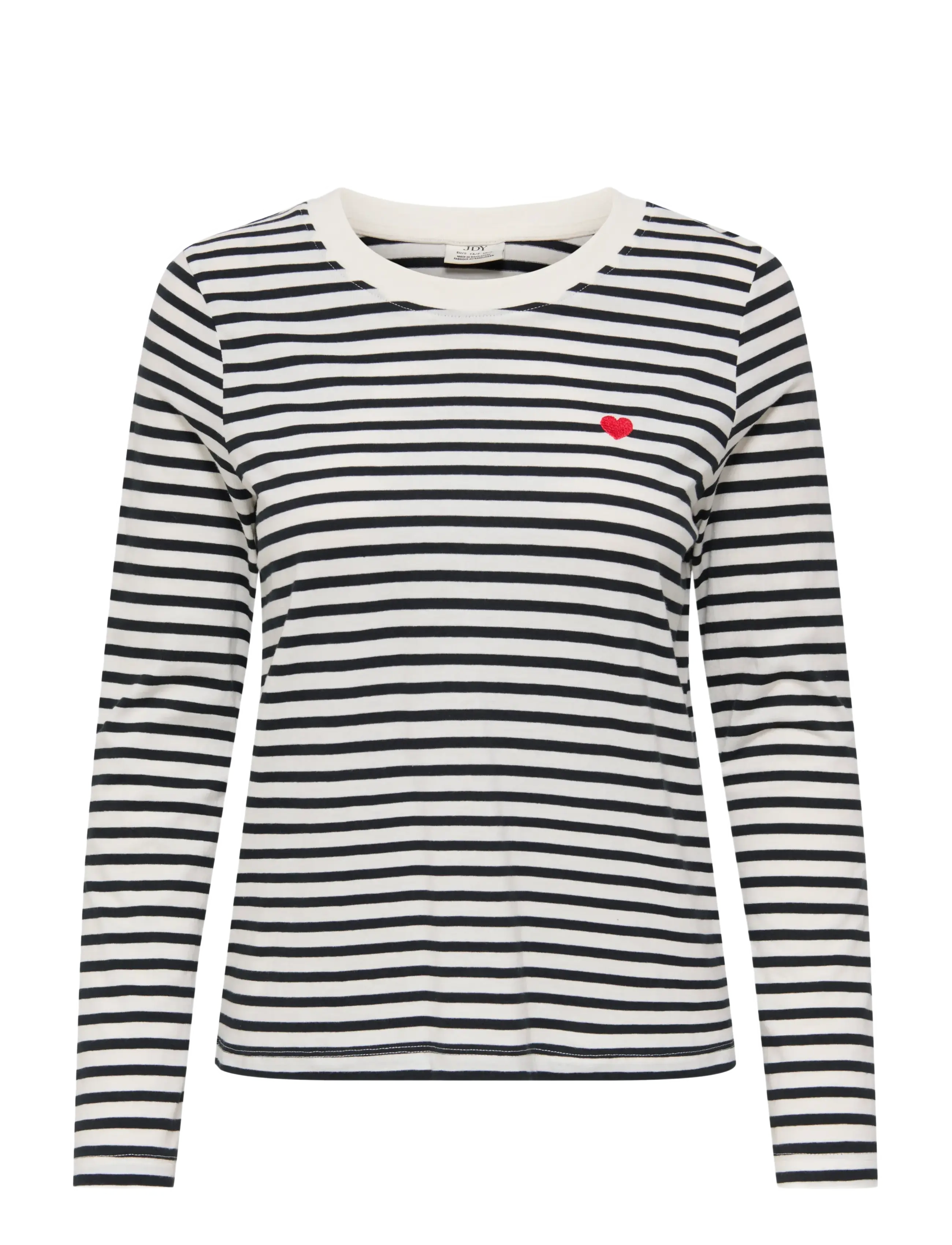 JDY JDYPISA L/S PRINT TOP JRS NOOS - Langærmede toppe - CLOUD DANCER / cream