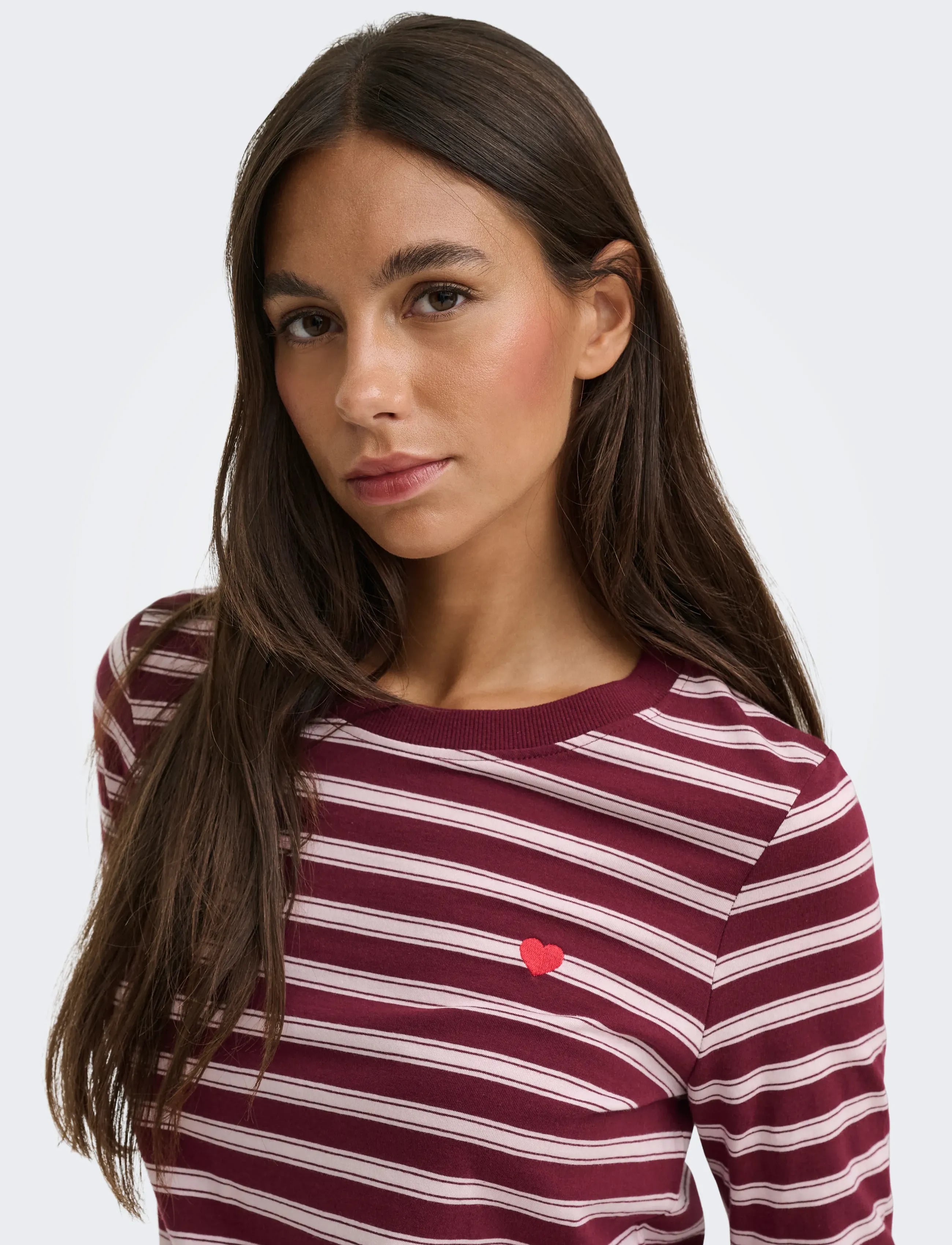 JDY - JDYPISA L/S PRINT TOP JRS NOOS - windsor wine - 5