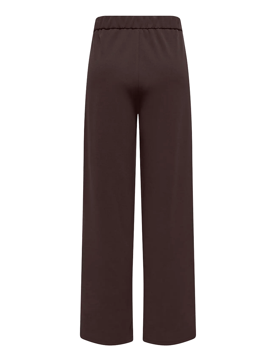 JDY - JDYGEGGO LIFE BELT PANT JRS NOOS - hosen mit weitem bein - chocolate torte - 1
