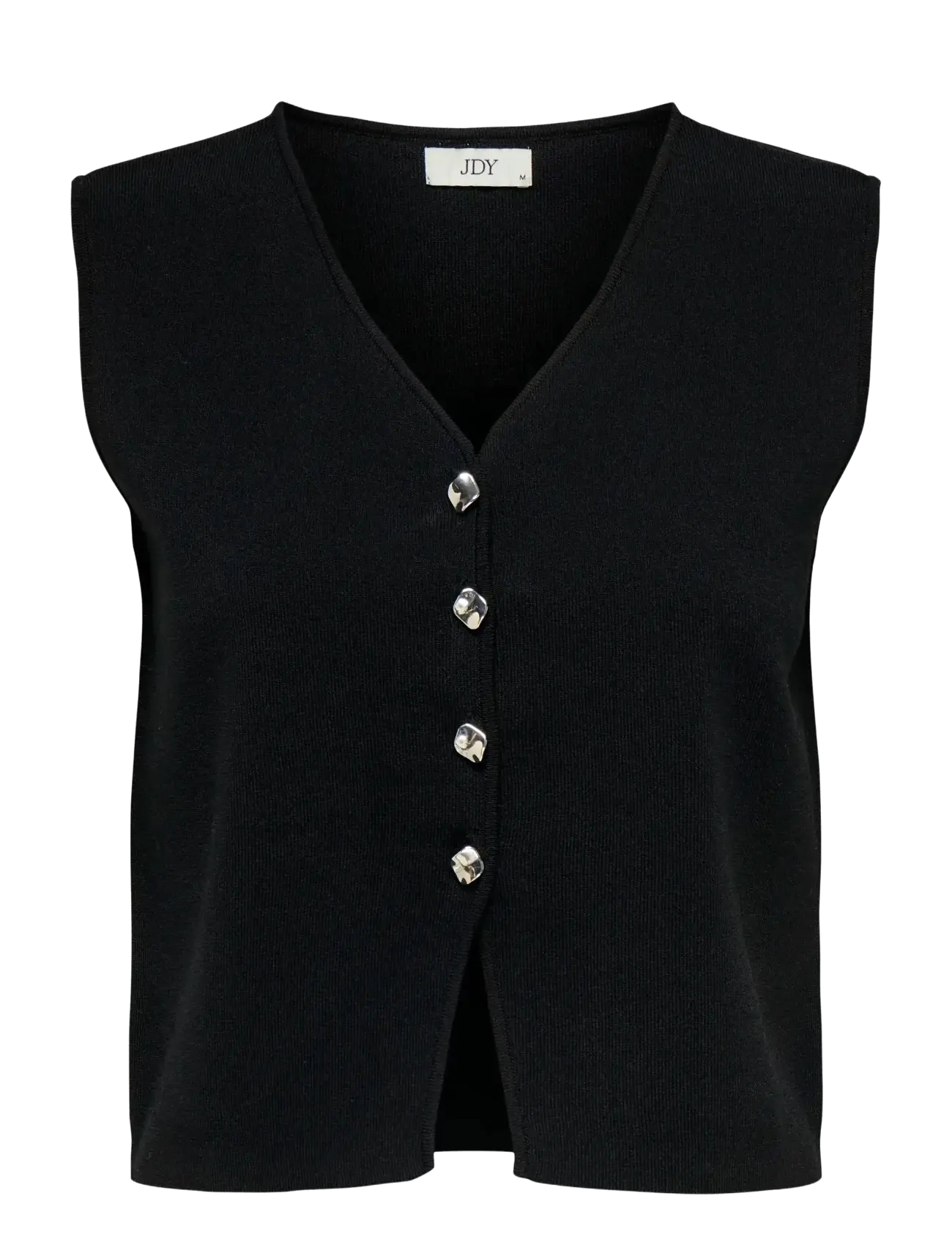 JDY - JDYASTRA S/L VEST KNT - black - 1