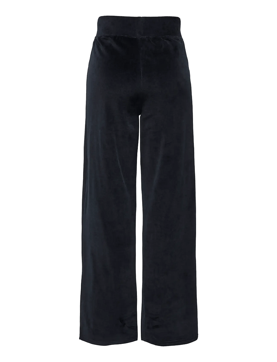 JDY - JDYVIDA VELVET PANT JRS DIA - bukser med brede ben - black - 2
