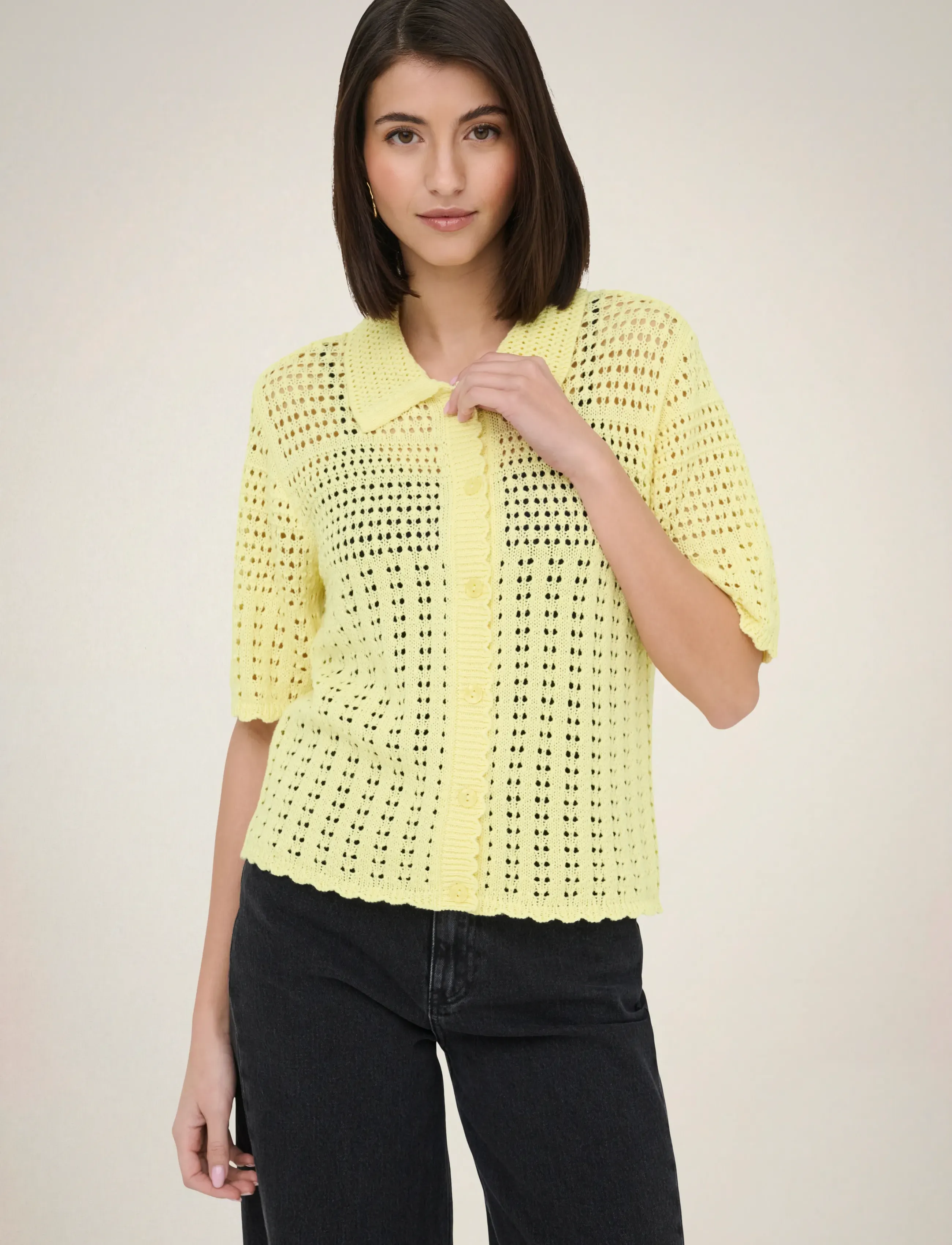 Jdyrobin 2/4 Collar Cardigan Knt Noos 6