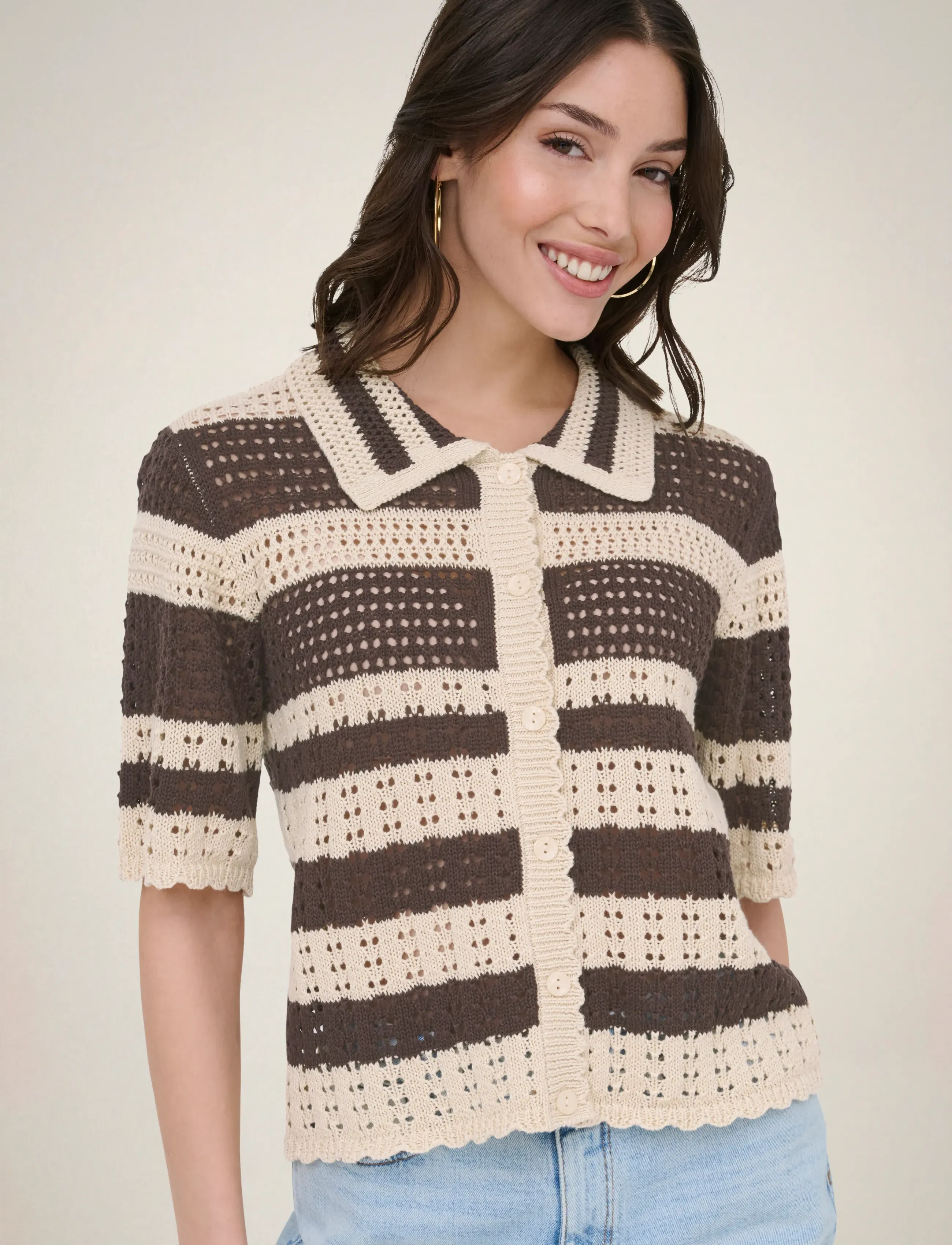 Jdyrobin 2/4 Collar Cardigan Knt Noos 4