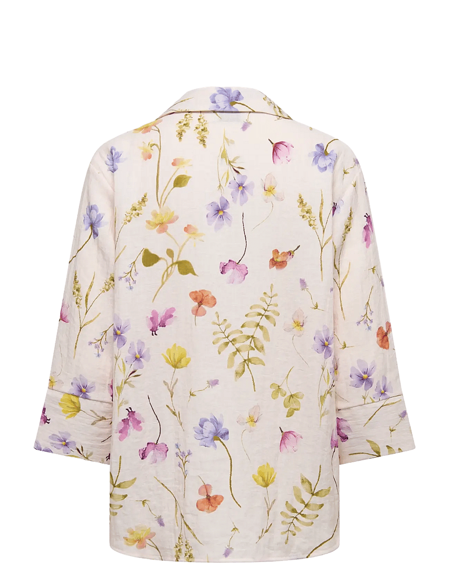 JDY - JDYVIOLA LIFE 3/4 SHIRT WVN NOOS - pitkähihaiset kauluspaidat - pristine - 2